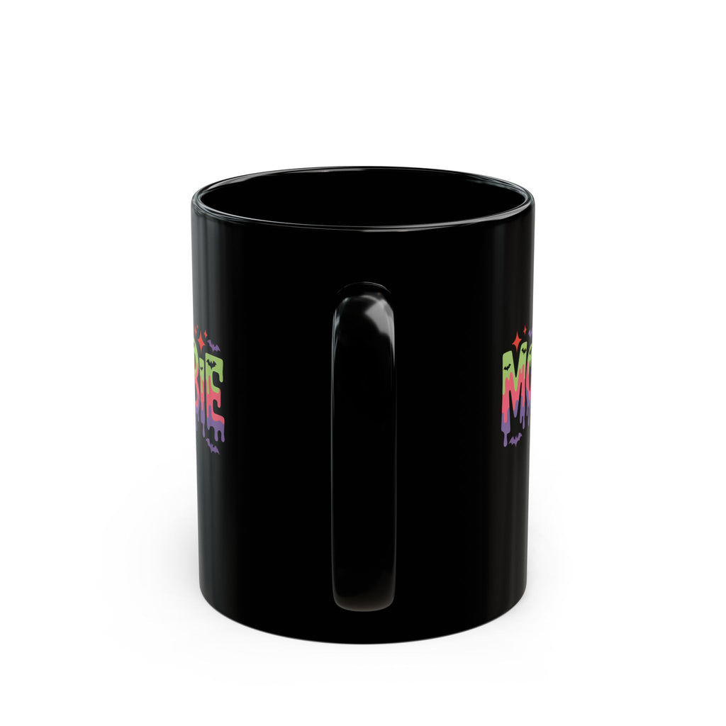 Zombie Mom Drip Halloween Mug — Funny Gift for Moms Colorful Coffee Cup 11oz 15oz