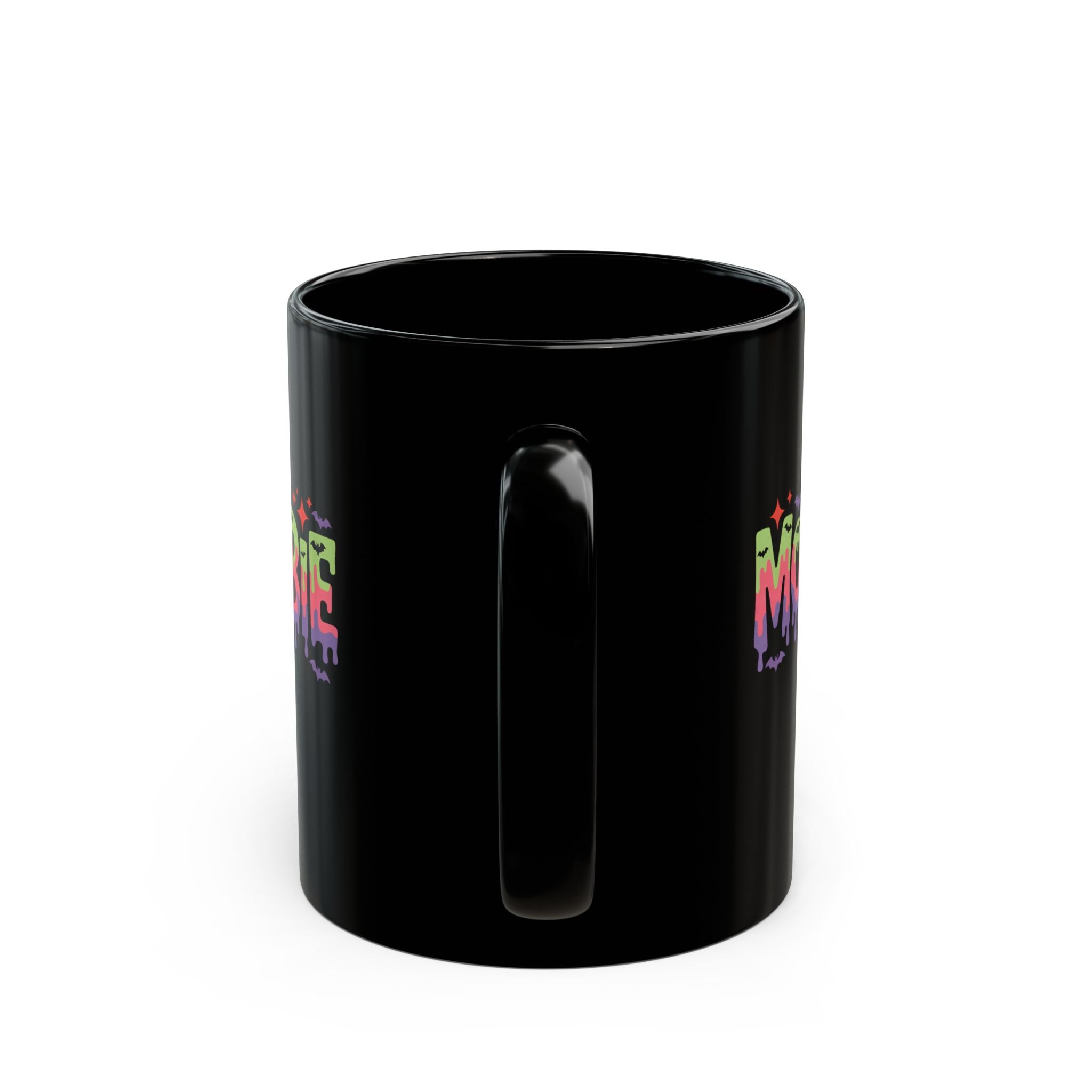 Zombie Mom Drip Halloween Mug — Funny Gift for Moms Colorful Coffee Cup 11oz 15oz