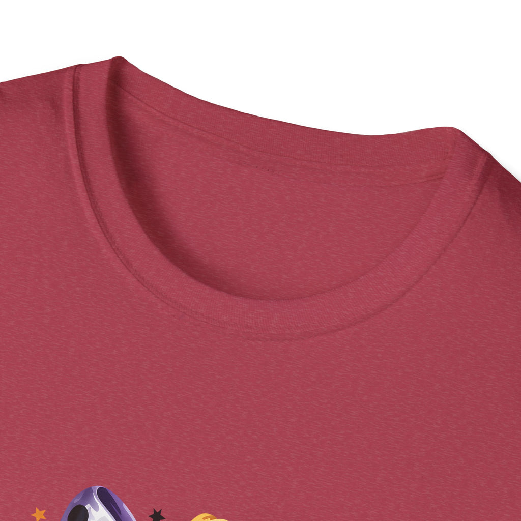 Halloween Pumpkin Bow T-Shirt — Cute Colorful Gift for Women Jack-O'-Lantern Tee