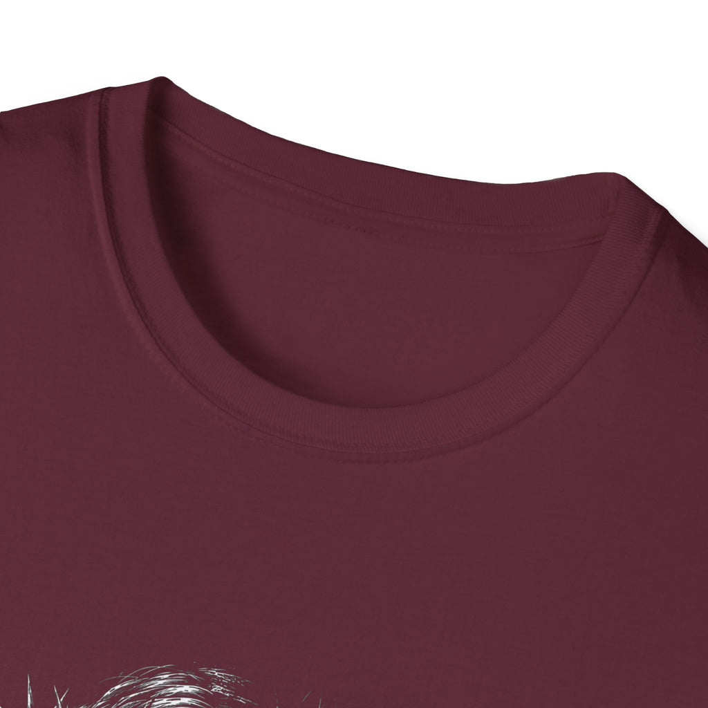 Lion of Judah T-Shirt — Crown of Thorns Half-Face Lion Christian Graphic Tee