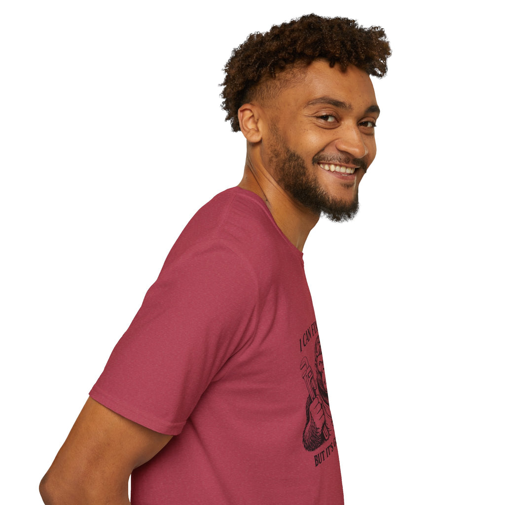 I Can Fix Stupid T-Shirt — Funny Mechanic Gift for Him Monkey Graphic Tee