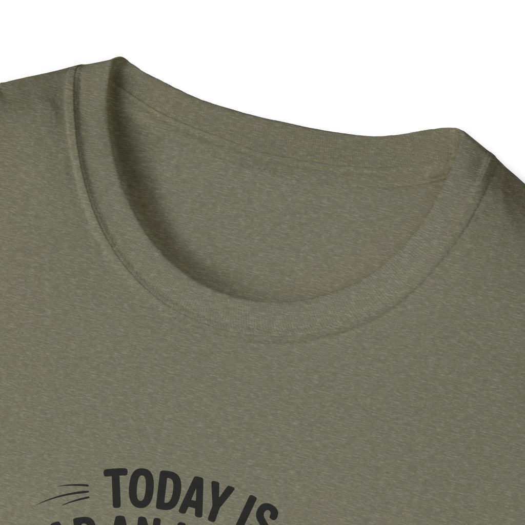 Today Is Slap An Idiot Day Duck T-Shirt — Funny Sarcastic Gift for Her Graphic Tee