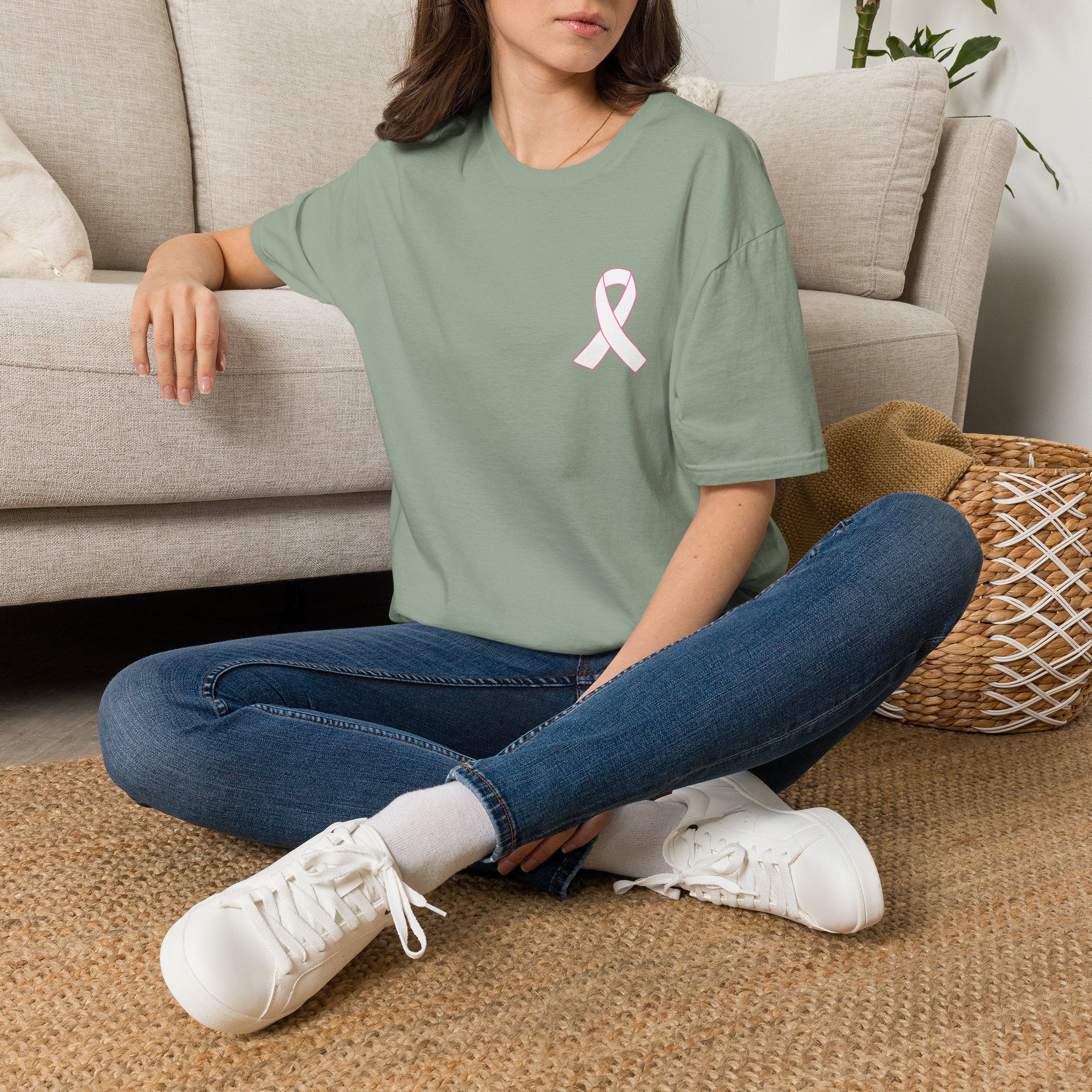 Cancer Grabbed My Boob Now I'm Going to Kick Its Ass T-Shirt — Funny Breast Cancer Awareness Gift