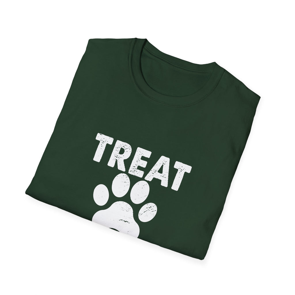 Treat Dealer T-Shirt — Funny Dog Paw Pet Lover Tee