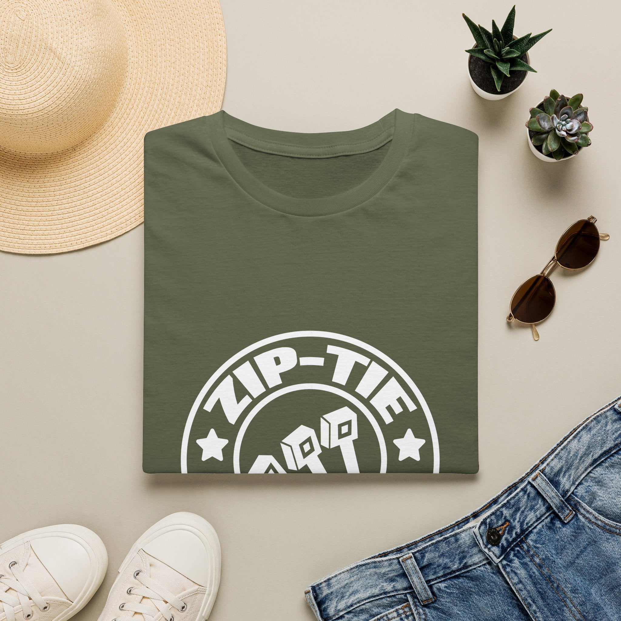 Zip-Tie Certified T-Shirt — Funny Handyman Gift for Him Bold Graphic Tee