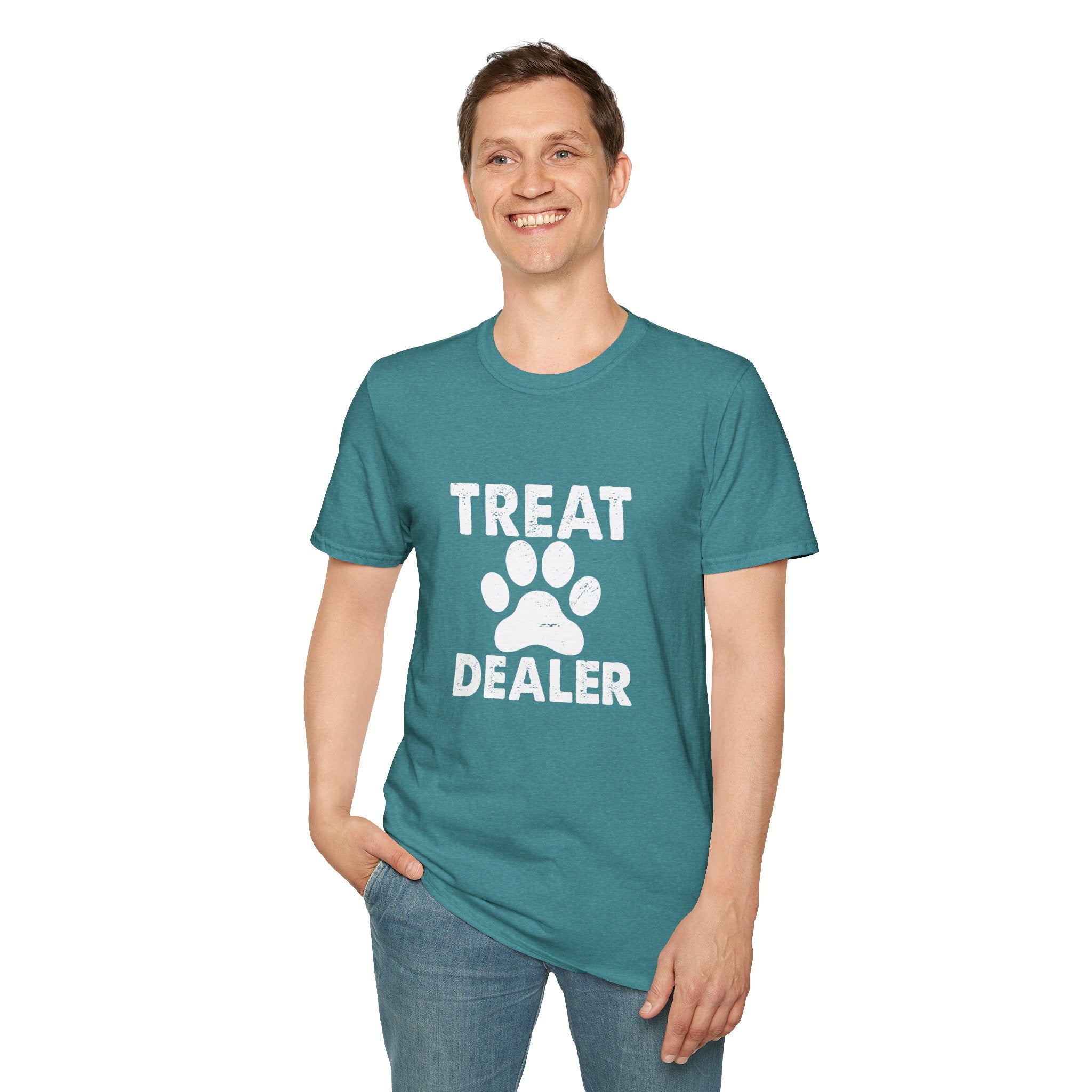 Treat Dealer T-Shirt — Funny Dog Paw Pet Lover Tee