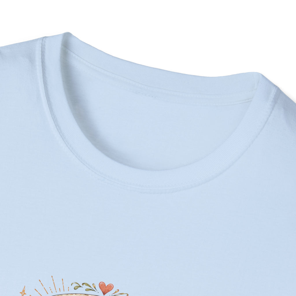 Raised on Dirt Roads & Jesus T-Shirt — Rustic Christian Gift for Women Faith Tee