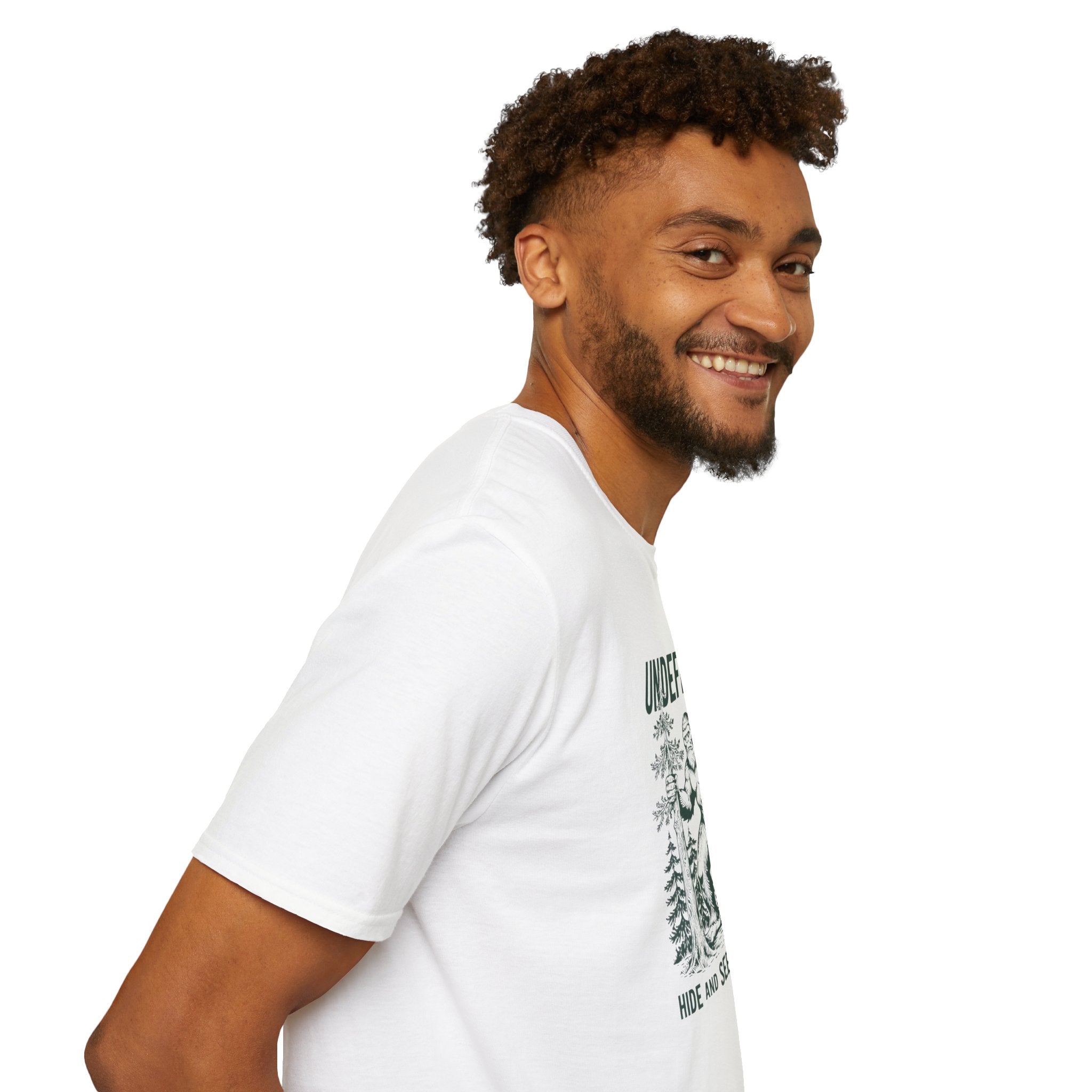 Undefeated Bigfoot T-Shirt — 'Hide and Seek Champion' Graphic Tee