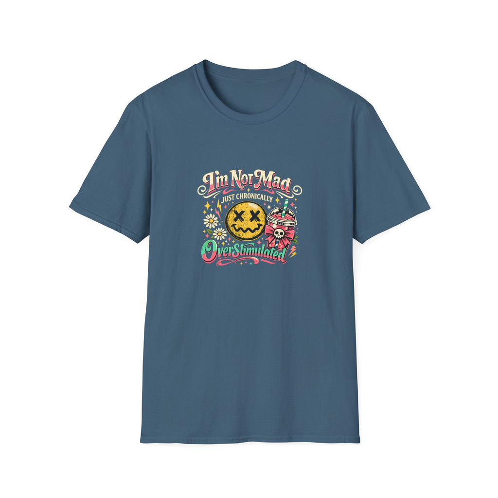 I'm Not Mad Kawaii Bubble Tea T-Shirt — Cute Funny Gift for Her Graphic Tee
