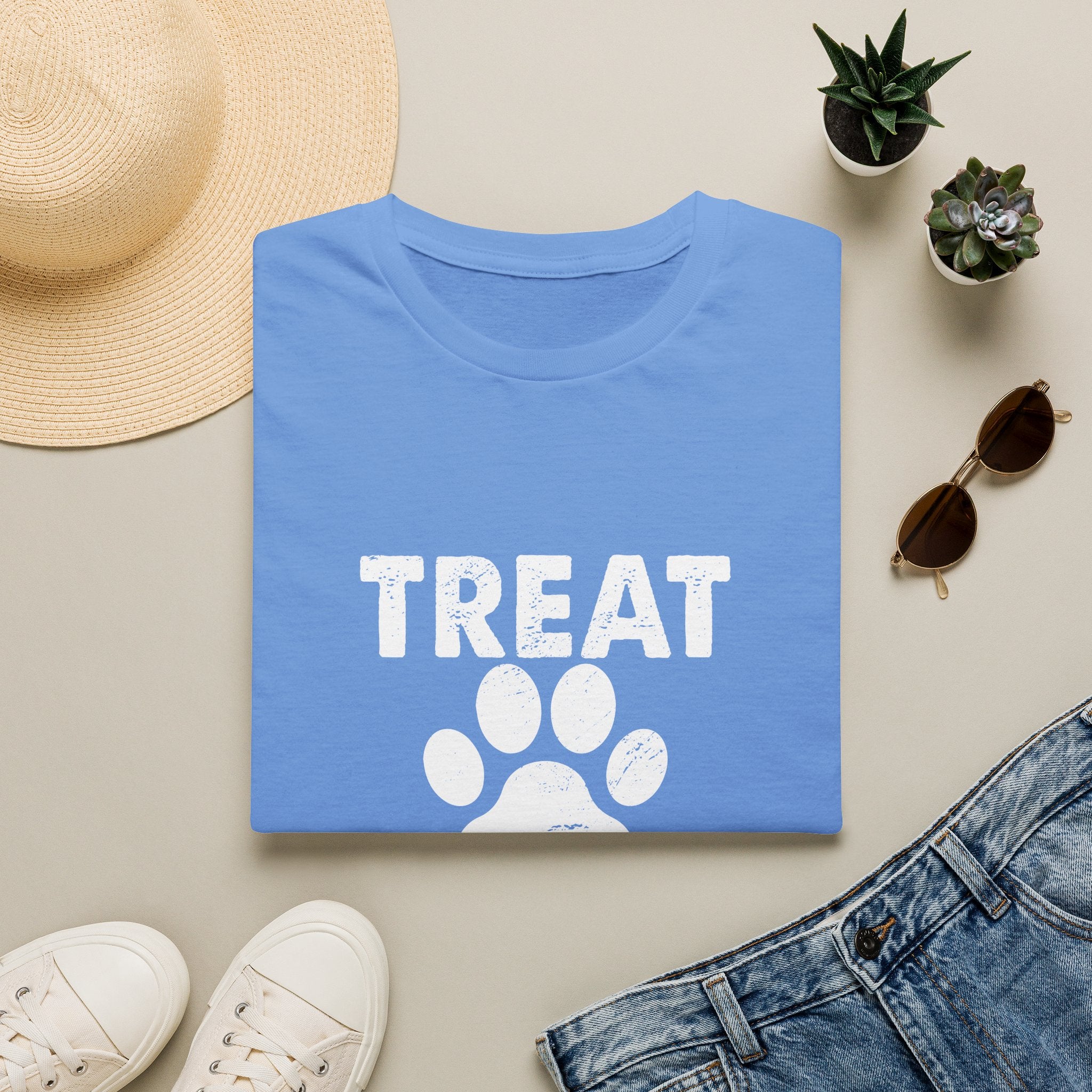 Treat Dealer T-Shirt — Funny Dog Paw Pet Lover Tee