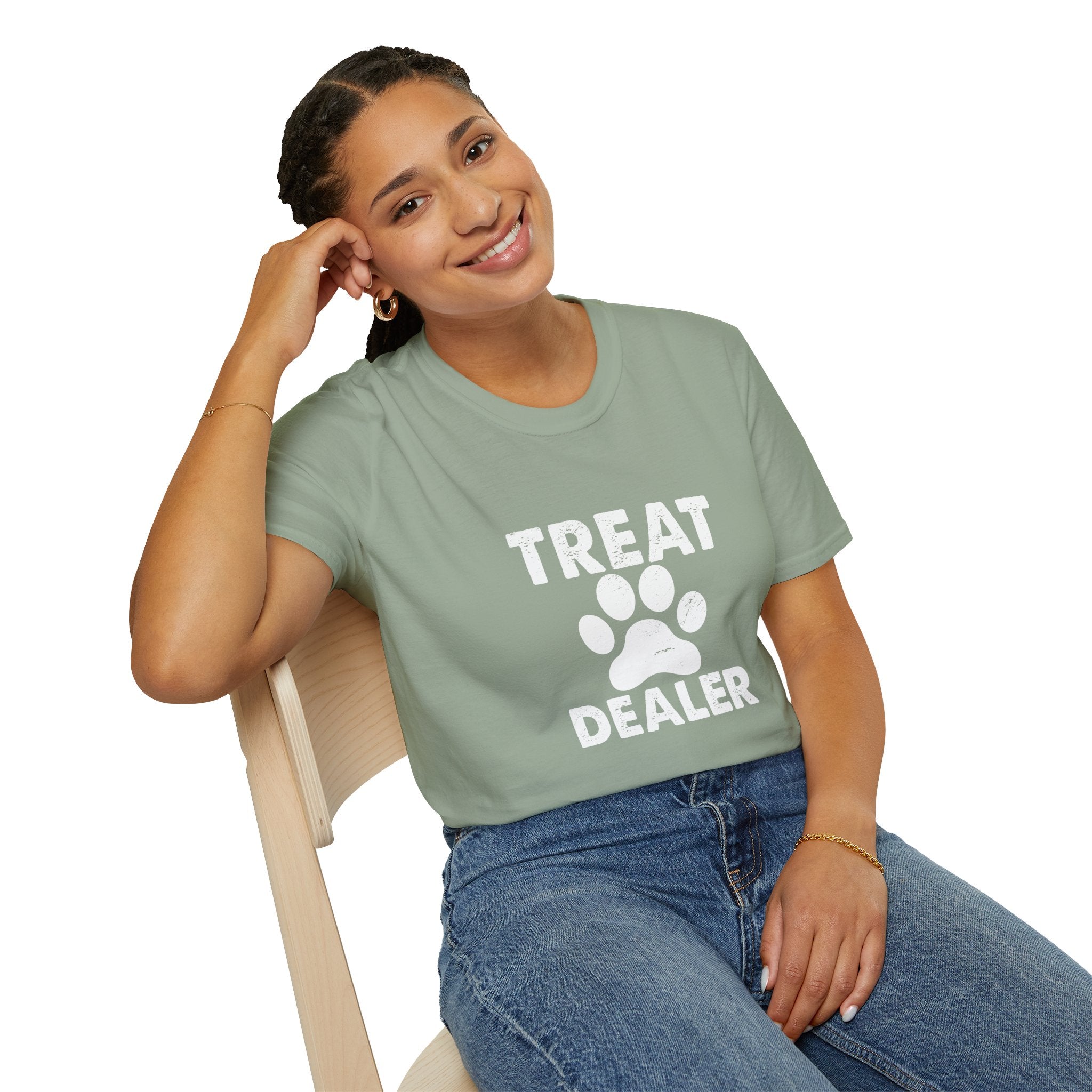 Treat Dealer T-Shirt — Funny Dog Paw Pet Lover Tee