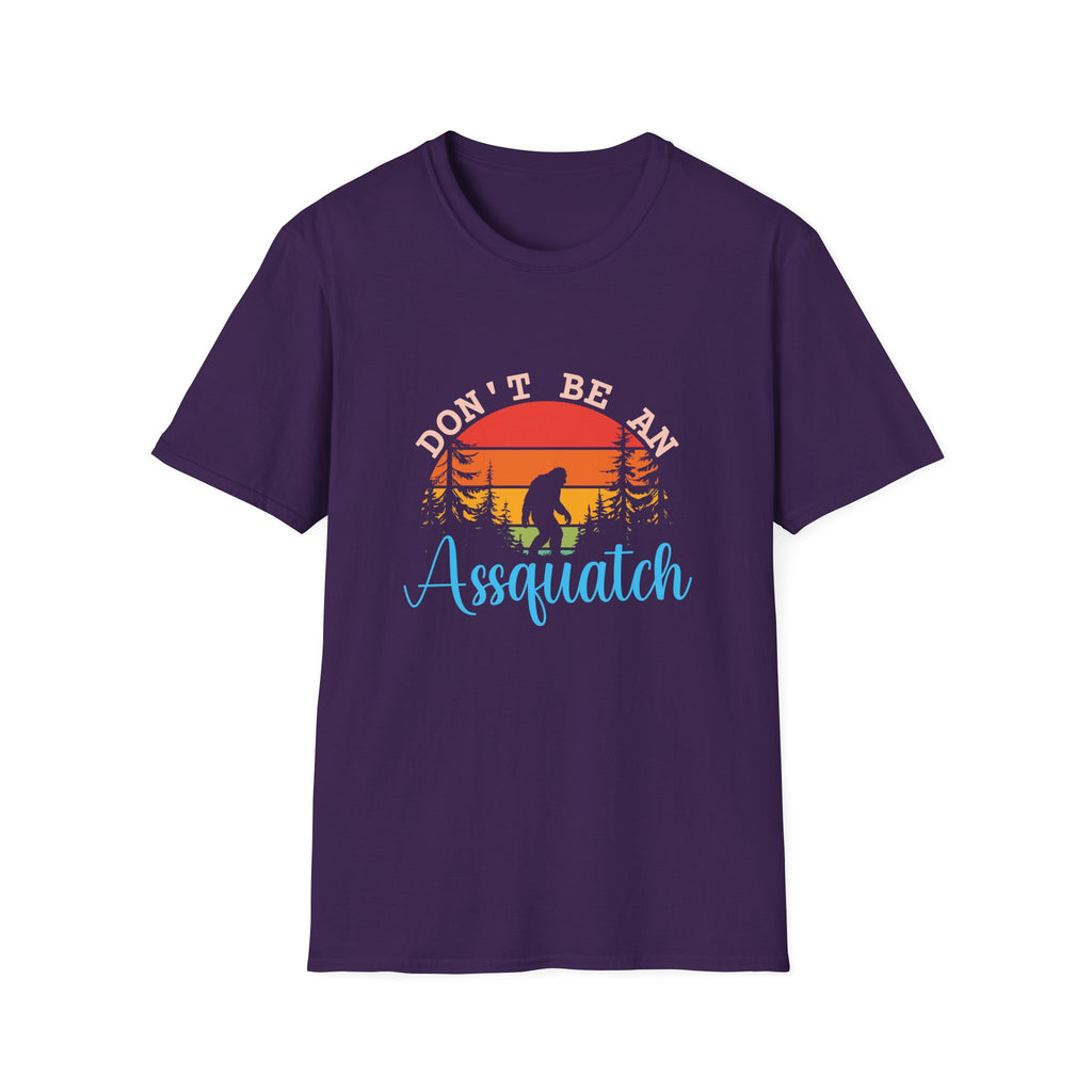 Don't Be An Assquatch T-Shirt — Funny Bigfoot Gift Sasquatch Sunset Graphic Tee