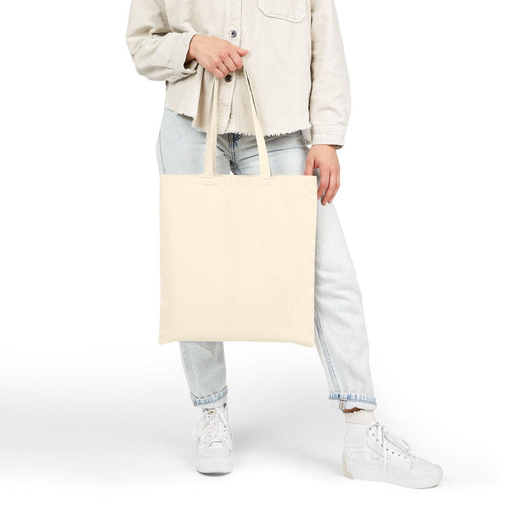 Rustic Fall Pumpkin Canvas Tote Bag — Cute Harvest Gift for Women Grocery Shopper