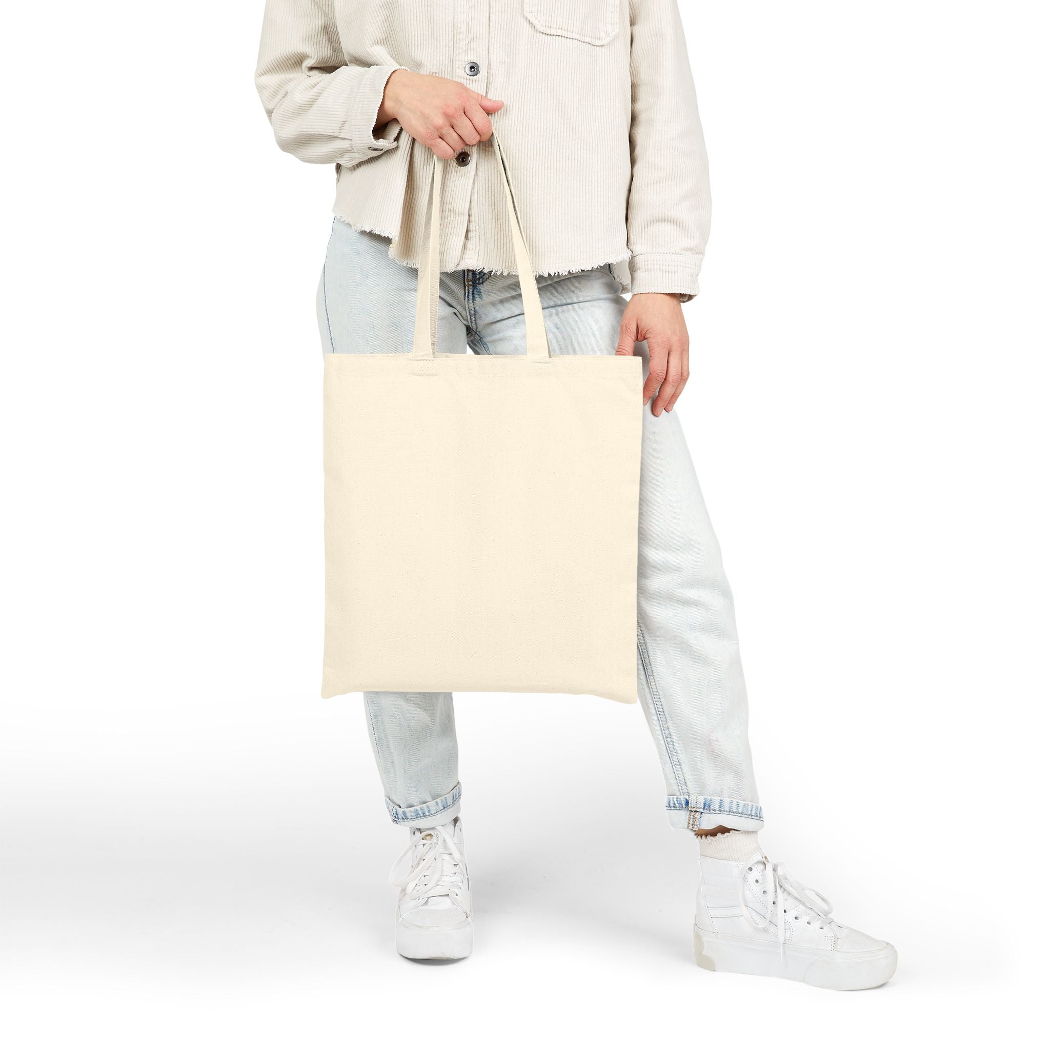 Rustic Fall Pumpkin Canvas Tote Bag — Cute Harvest Gift for Women Grocery Shopper