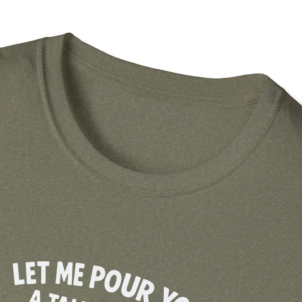 Let Me Pour You a Tall Glass of Get Over It Frog T-Shirt — Funny Sarcastic Gift for Her