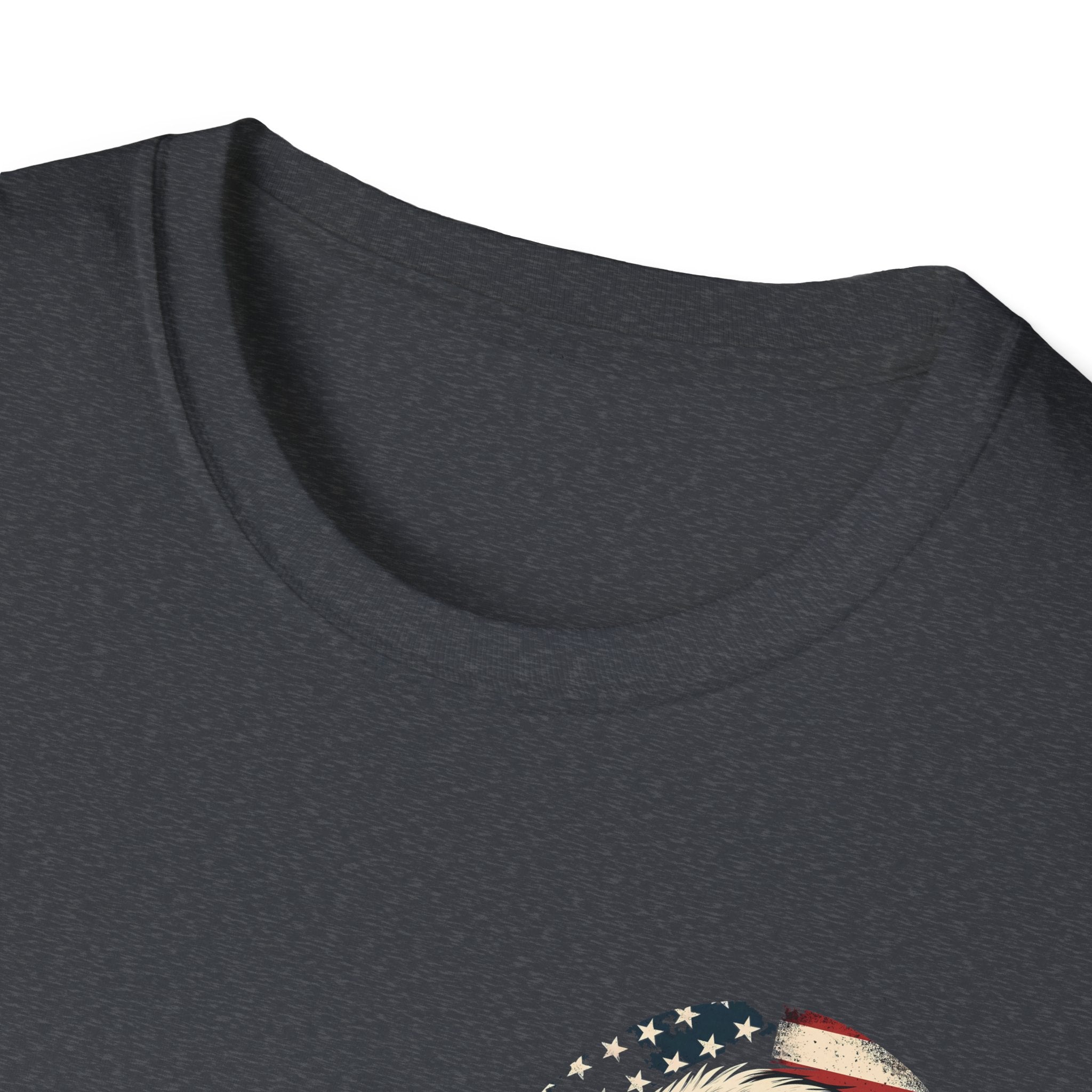 Patriotic Bald Eagle T-Shirt — American Flag Gift for Him Fourth of July Graphic Tee