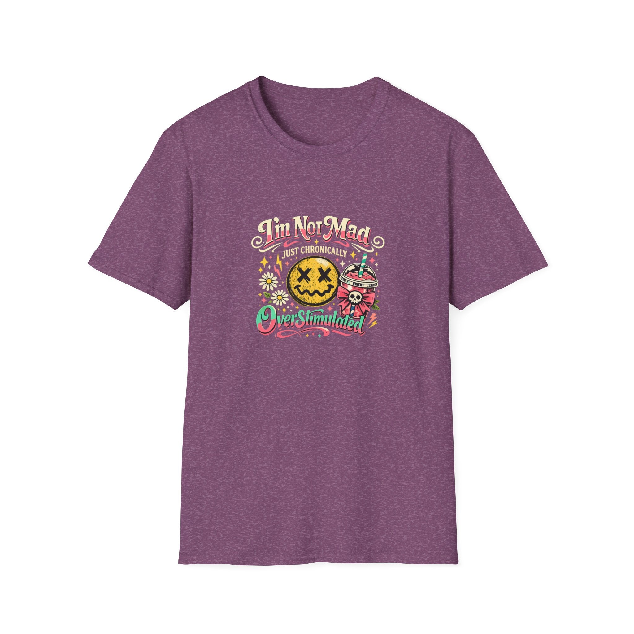 I'm Not Mad Kawaii Bubble Tea T-Shirt — Cute Funny Gift for Her Graphic Tee