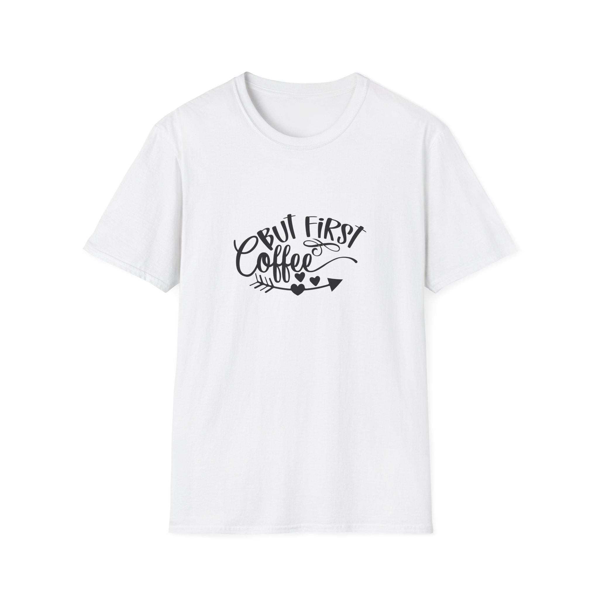 But First Coffee T-Shirt — Funny Gift for Coffee Lovers Women's Graphic Tee