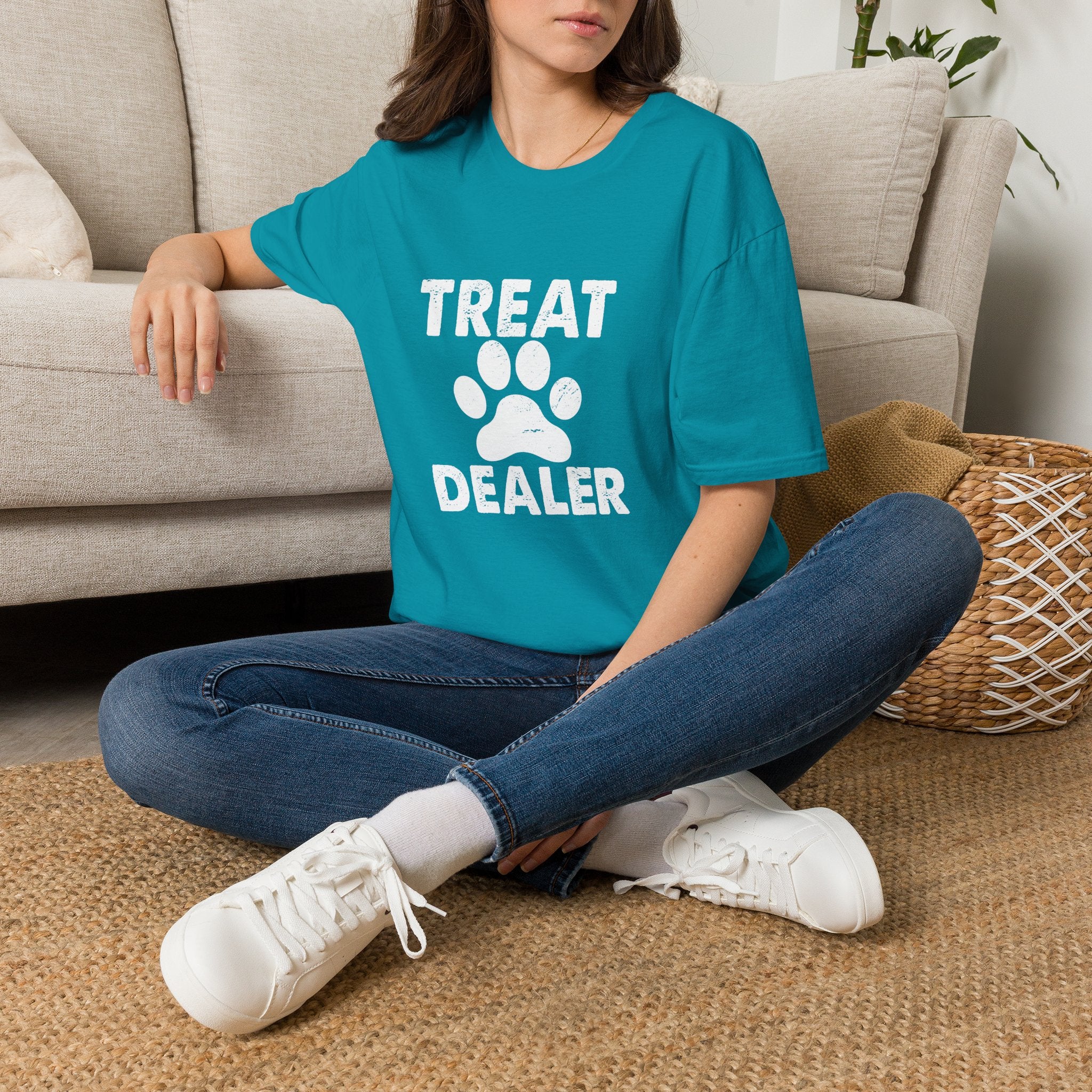 Treat Dealer T-Shirt — Funny Dog Paw Pet Lover Tee