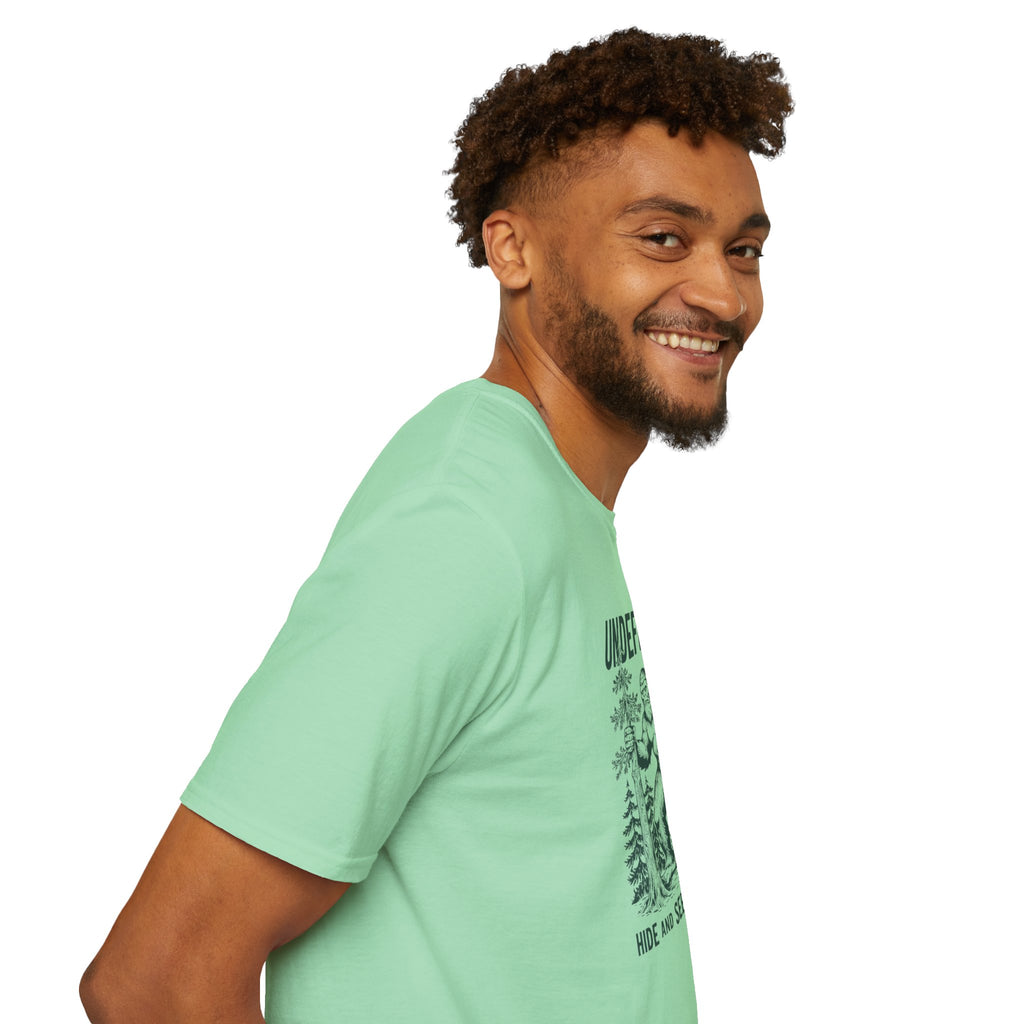 Undefeated Bigfoot T-Shirt — 'Hide and Seek Champion' Graphic Tee