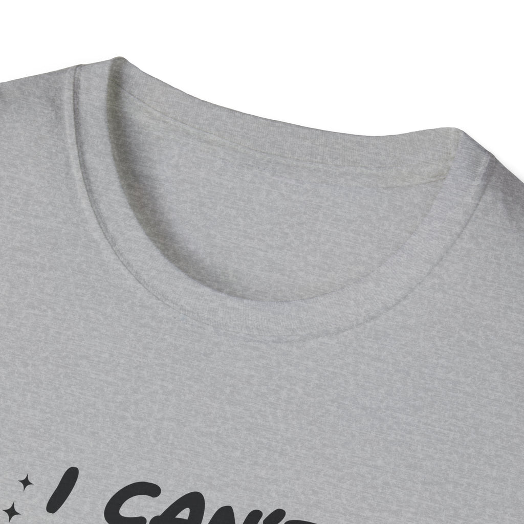 I Can't Adult T-Shirt — Funny Gift for Her Sarcastic Overworked Women's Graphic Tee