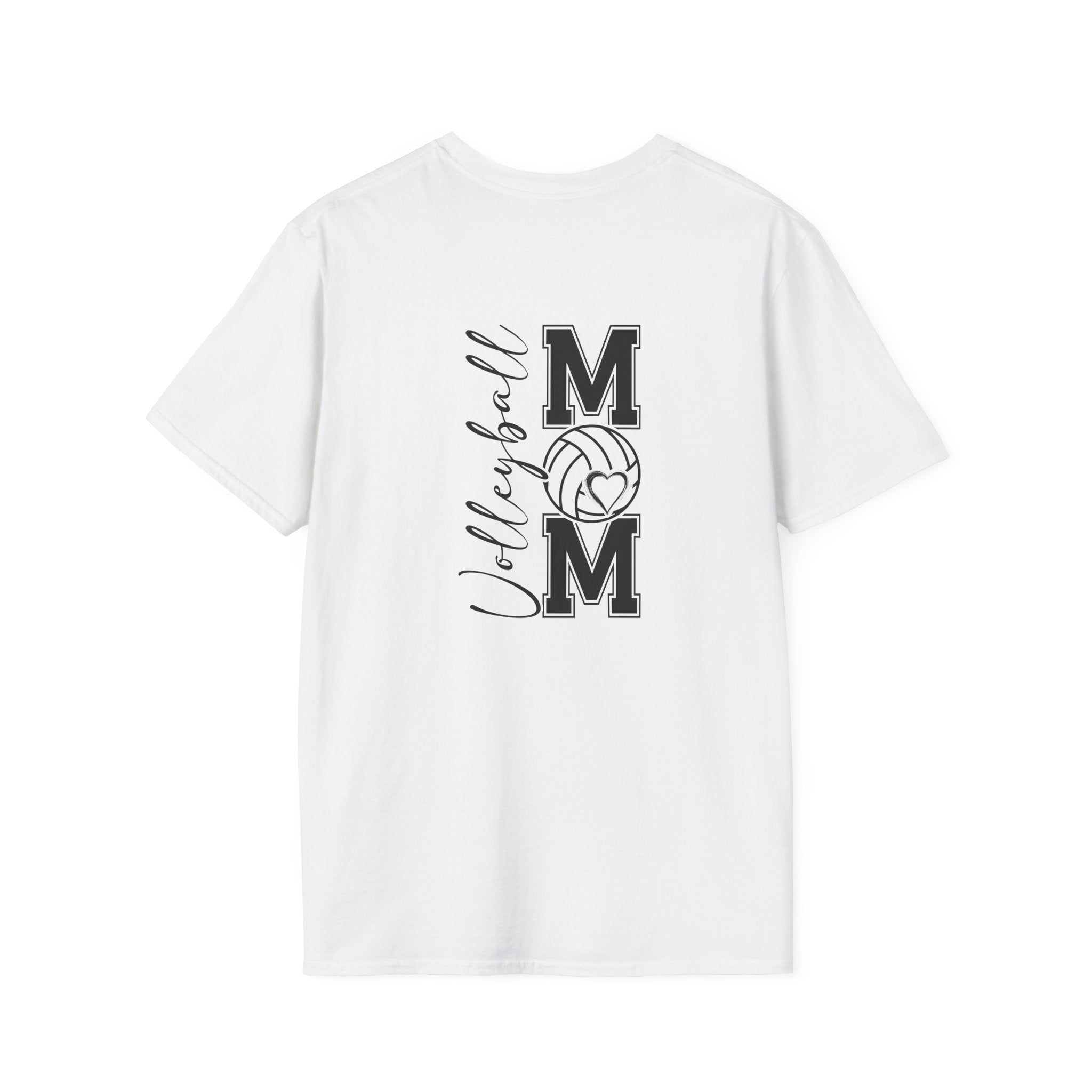 Volleyball Mom T-Shirt — Cute Game Day Gift for Sports Moms Script Graphic Tee