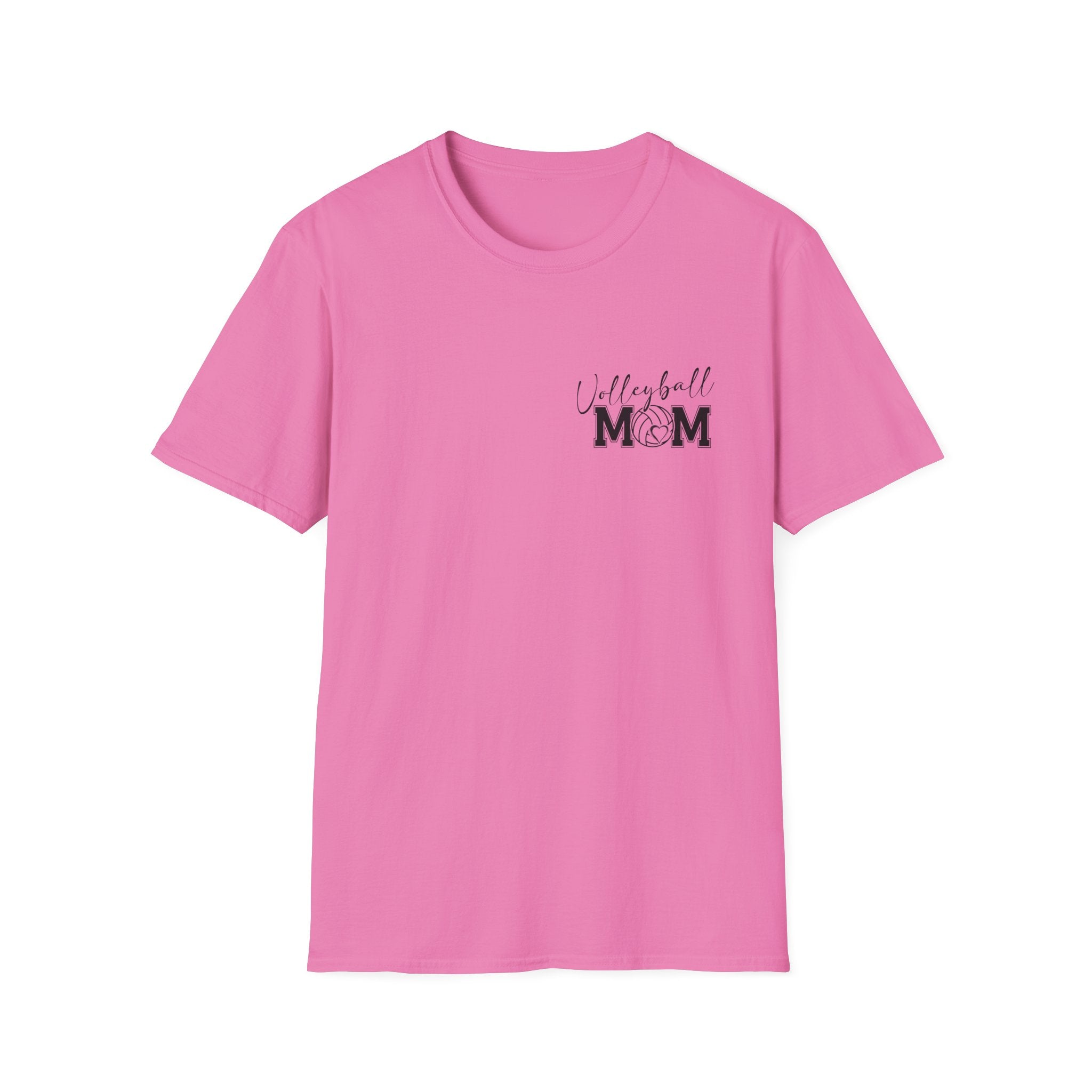 Volleyball Mom T-Shirt — Cute Game Day Gift for Sports Moms Script Graphic Tee