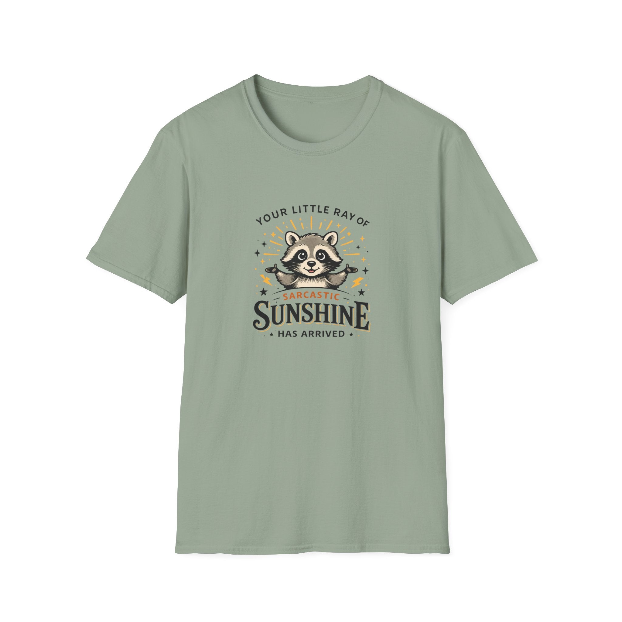 Your Little Ray of Sarcastic Sunshine Raccoon T-Shirt — Funny Gift for Her