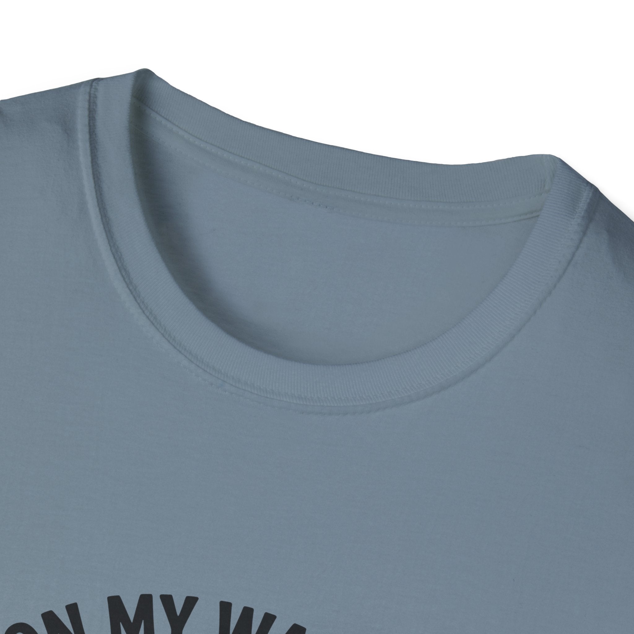 On My Way to Stir the Pot Skeleton T-Shirt — Funny Halloween Gift for Women