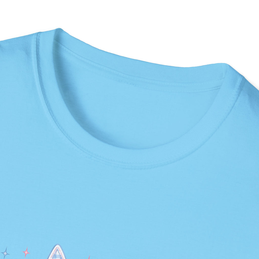 Cute Pastel Apple & Books Teacher T-Shirt — Funny Back-to-School Gift Graphic Tee