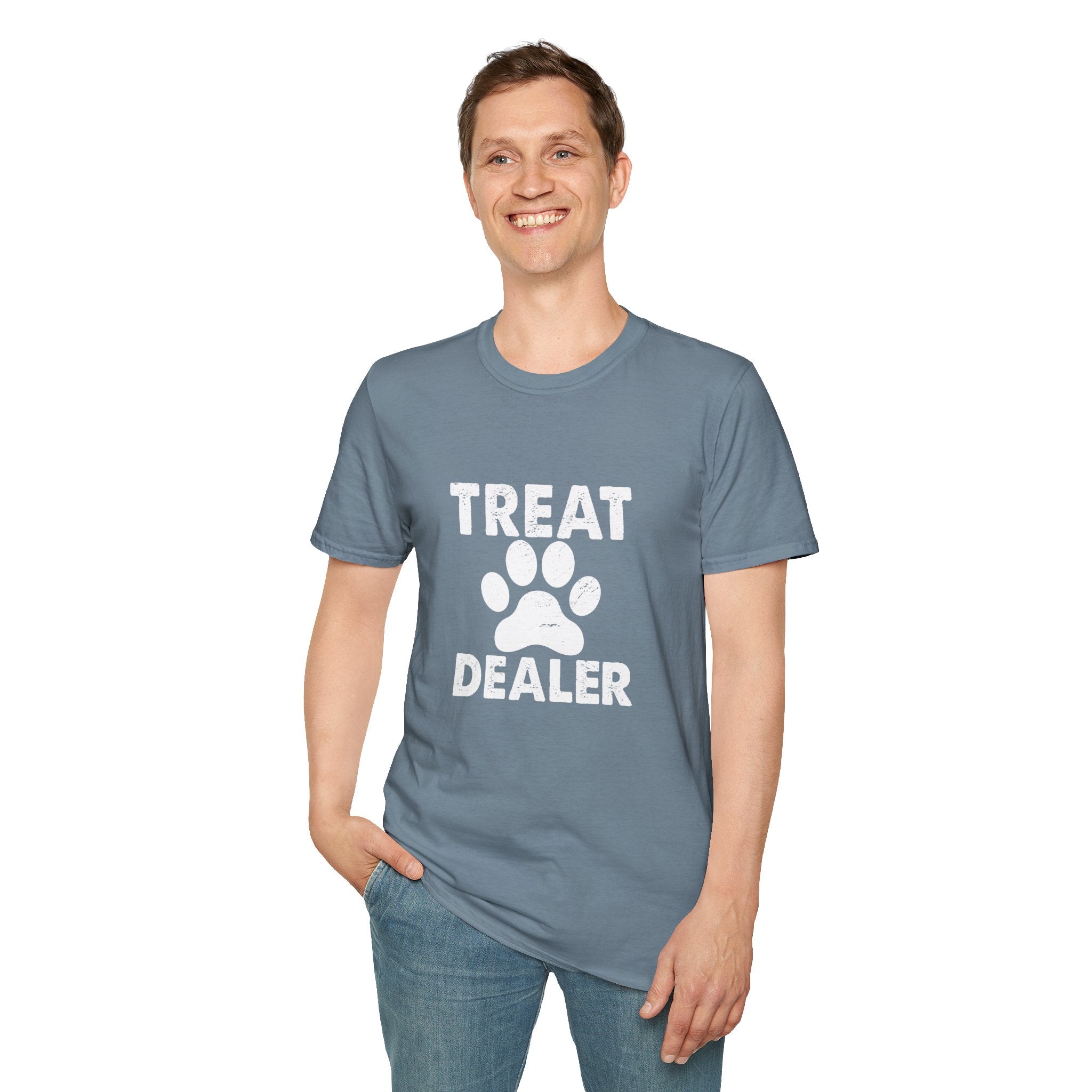 Treat Dealer T-Shirt — Funny Dog Paw Pet Lover Tee