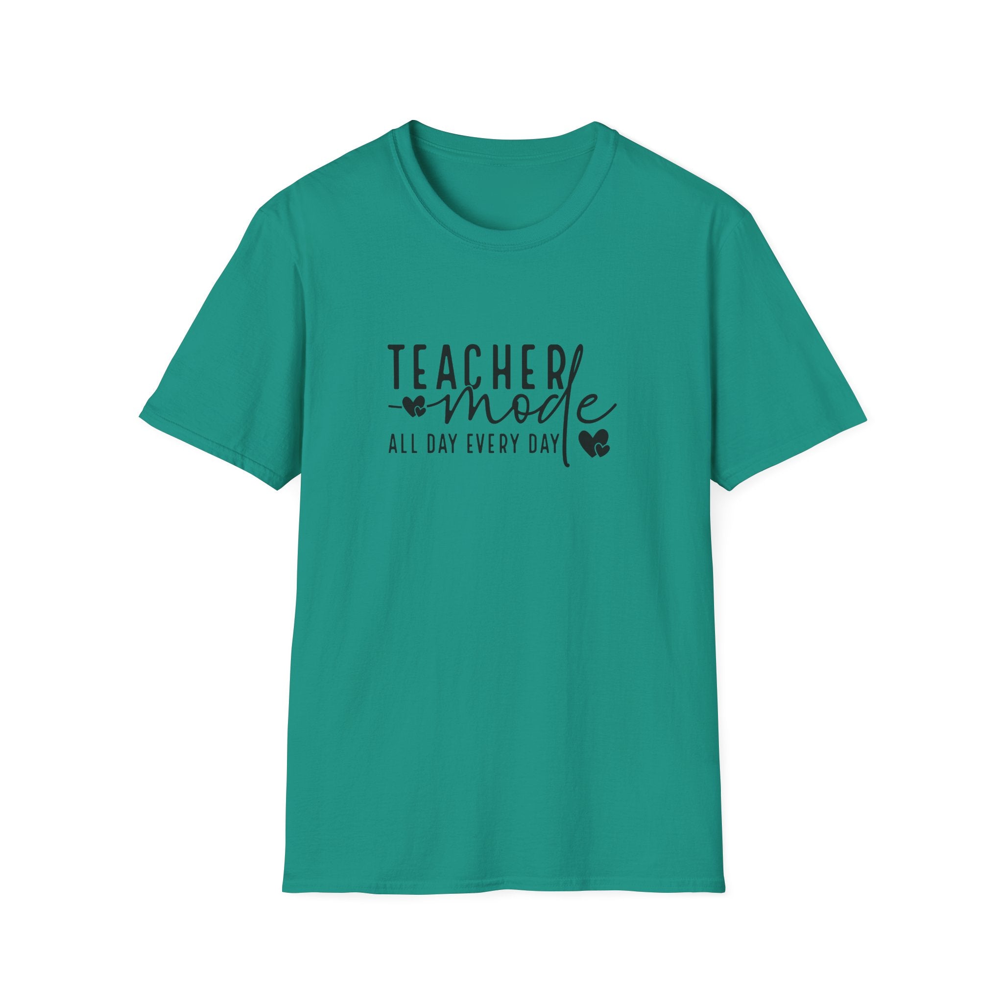 Teacher Mode All Day Every Day T-Shirt — Funny Teacher Gift Appreciation Graphic Tee