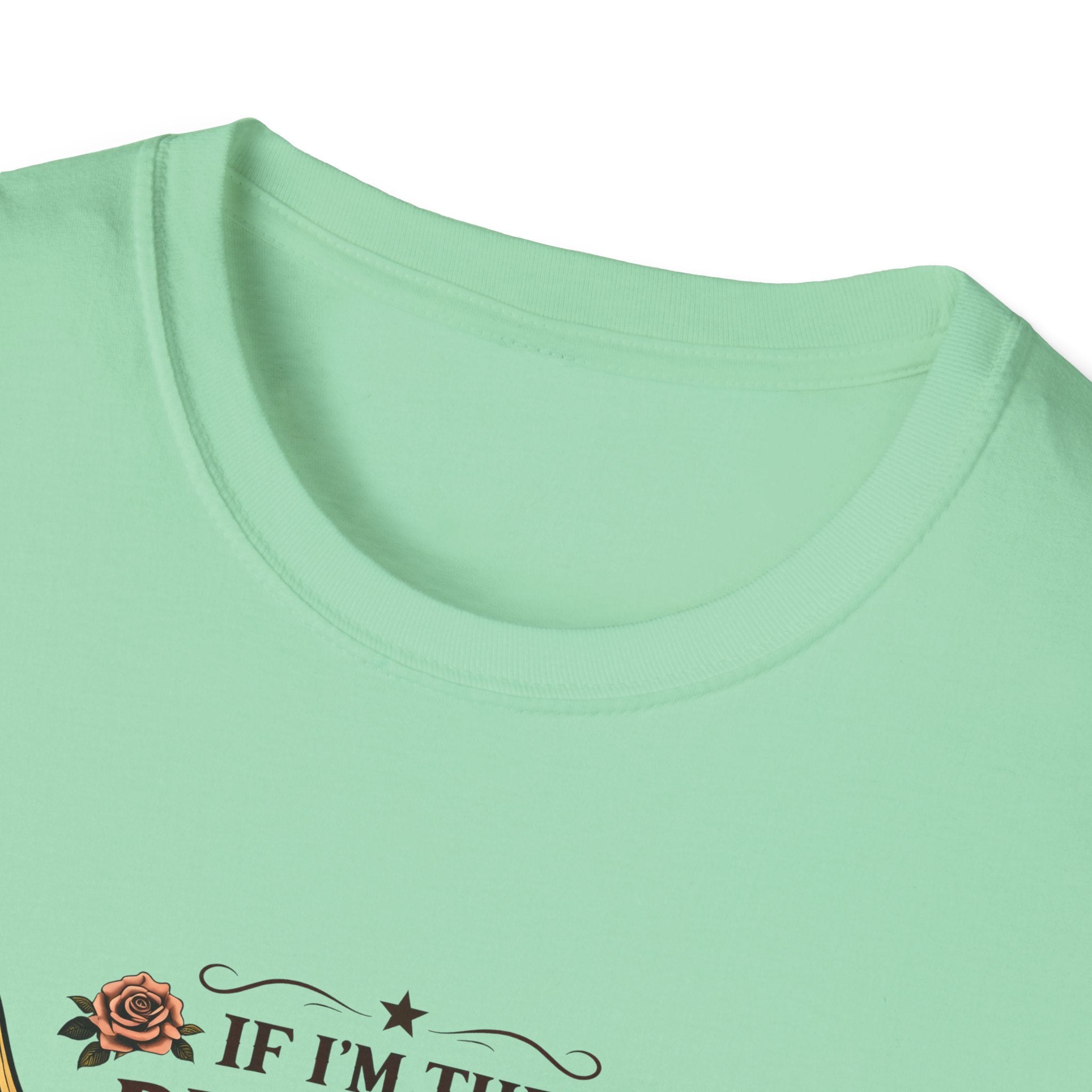 If I'm the Problem Bull Skull T-Shirt — Funny Sarcastic Western Gift for Women