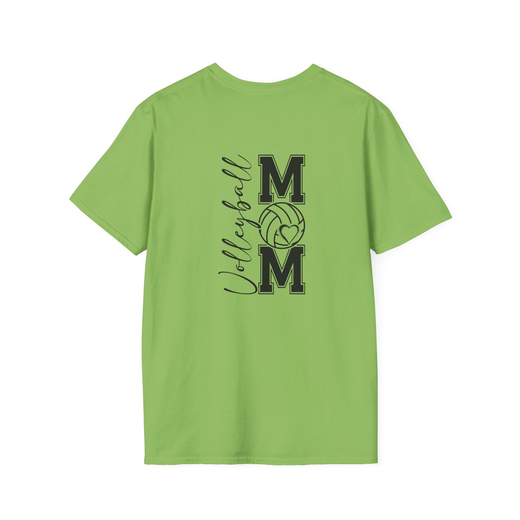 Volleyball Mom T-Shirt — Cute Game Day Gift for Sports Moms Script Graphic Tee