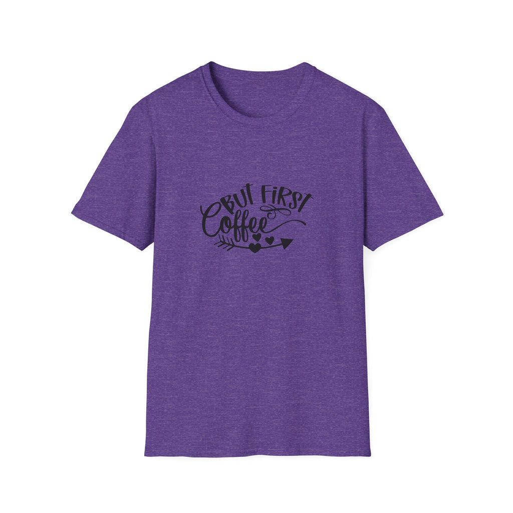 But First Coffee T-Shirt — Funny Gift for Coffee Lovers Women's Graphic Tee