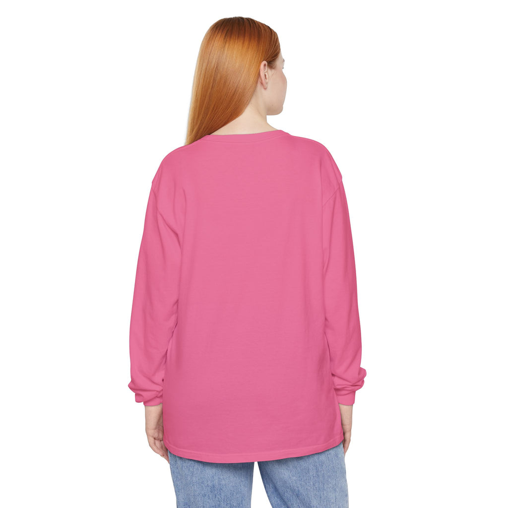 Thankful Grateful Blessed Pumpkin Long Sleeve — Cute Fall Thanksgiving Gift for Women
