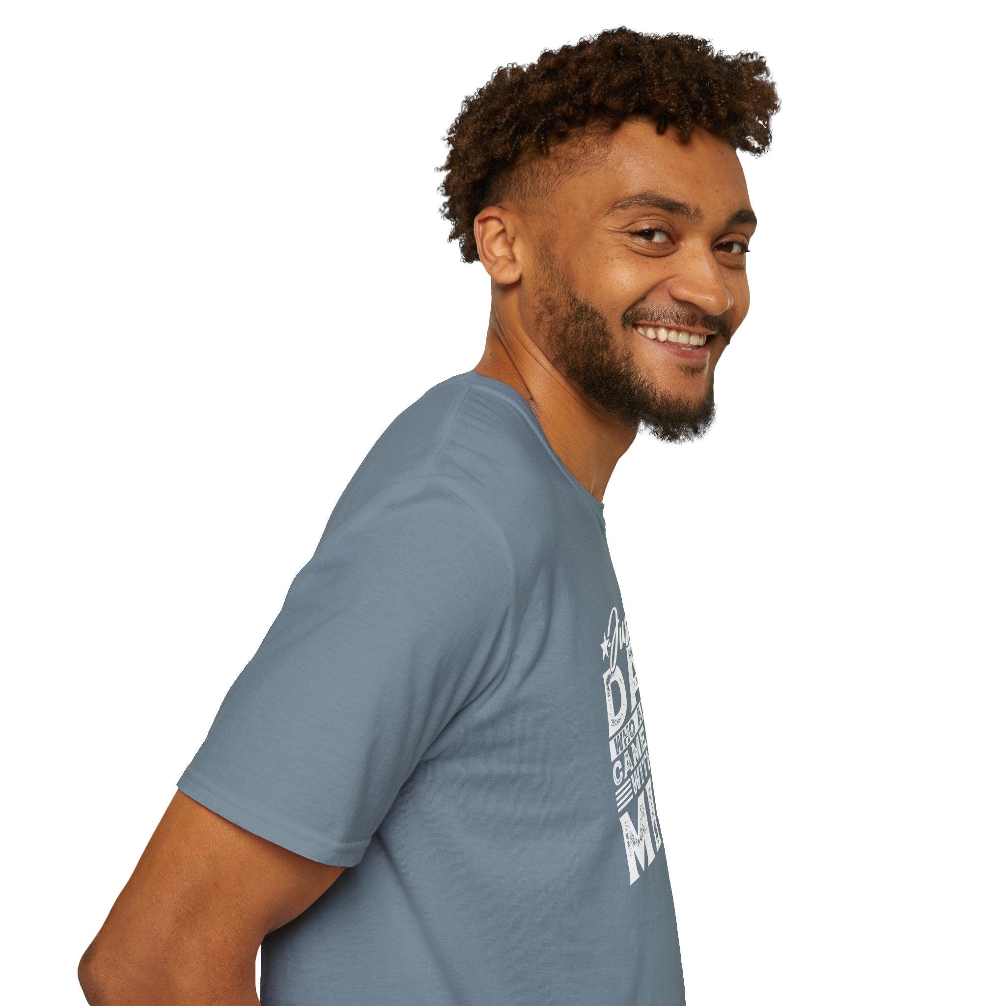 Just a Dad Who Always Came Back with the Milk T-Shirt — Funny Father's Day Gift