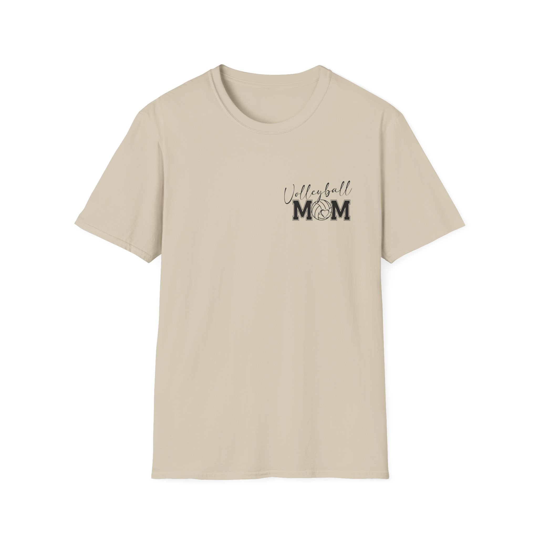Volleyball Mom T-Shirt — Cute Game Day Gift for Sports Moms Script Graphic Tee
