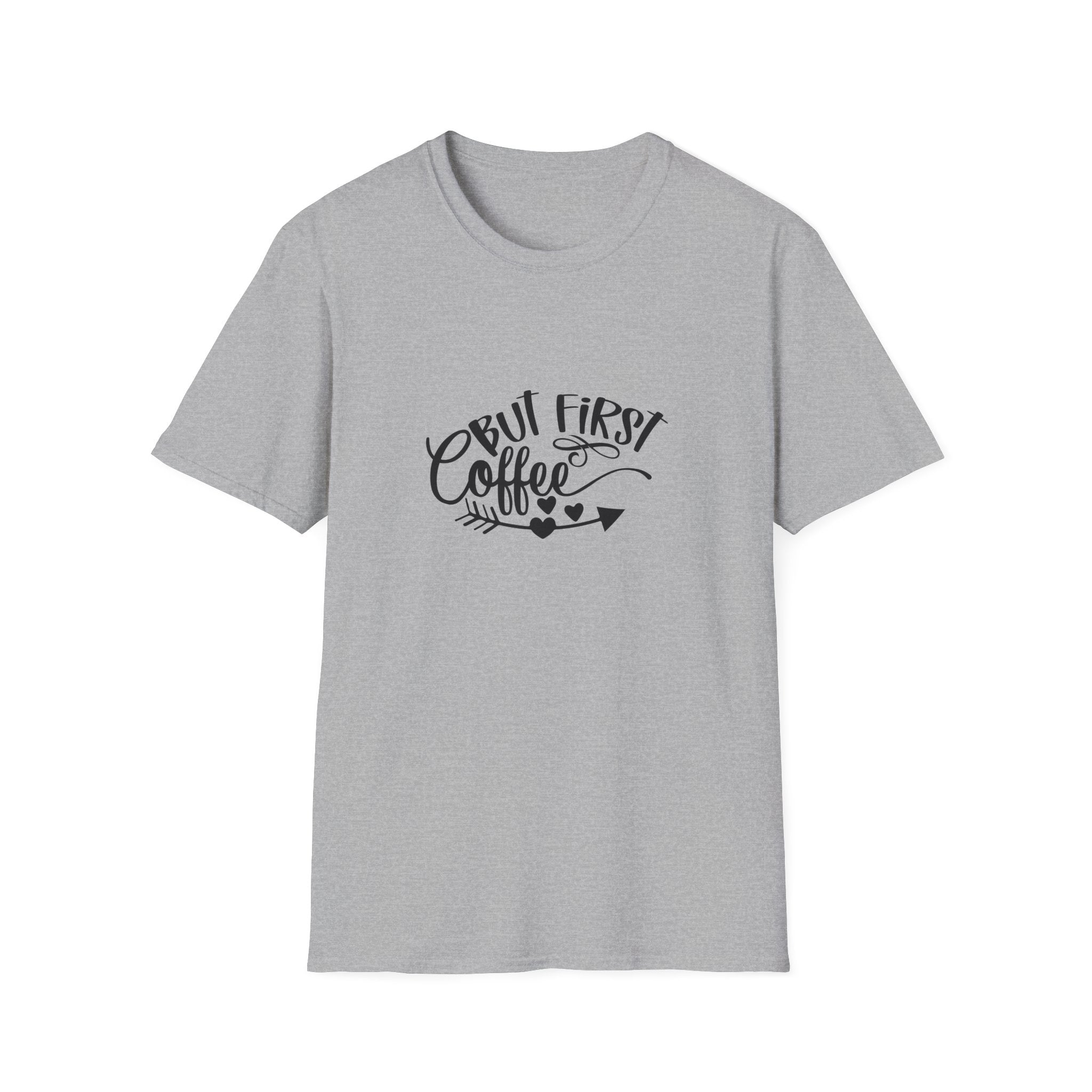 But First Coffee T-Shirt — Funny Gift for Coffee Lovers Women's Graphic Tee