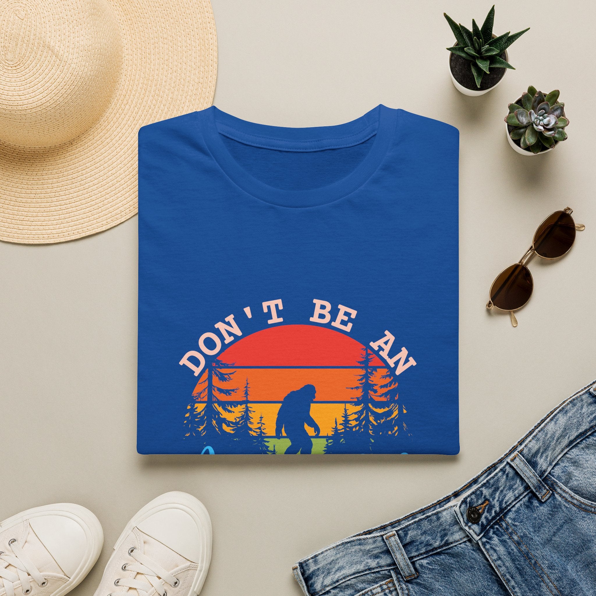 Don't Be An Assquatch T-Shirt — Funny Bigfoot Gift Sasquatch Sunset Graphic Tee