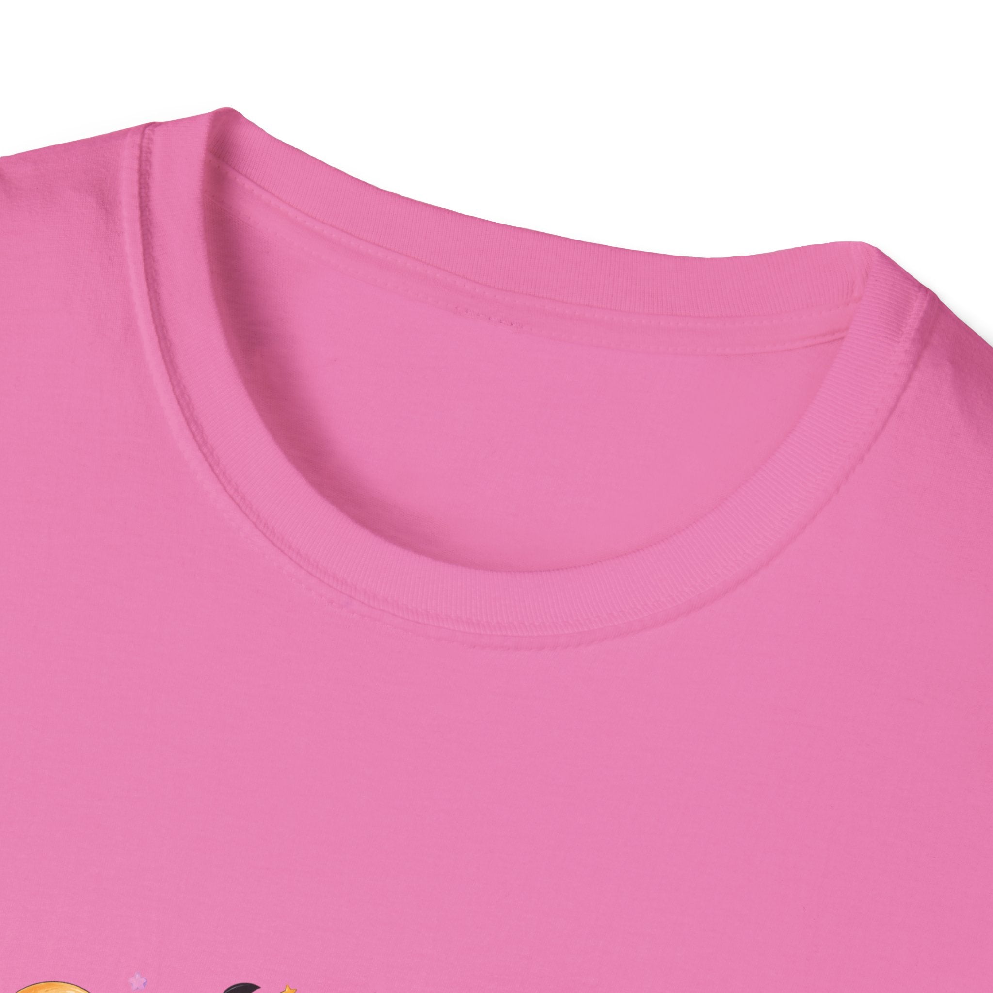 Spooky Season Pumpkin Stack T-Shirt — Cute Halloween Gift for Women Witch Hat Tee