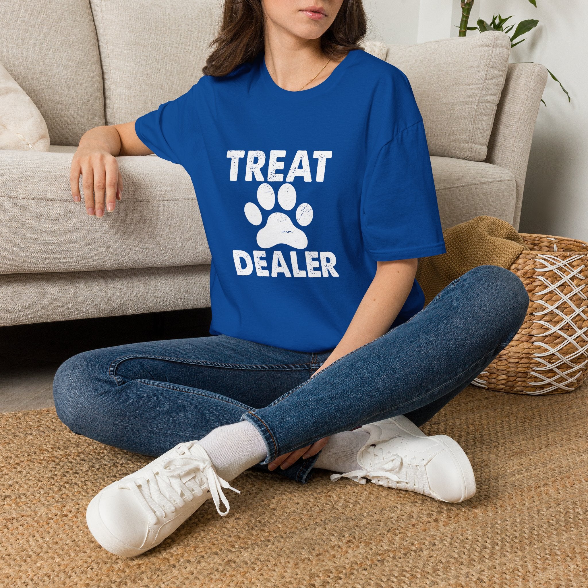 Treat Dealer T-Shirt — Funny Dog Paw Pet Lover Tee