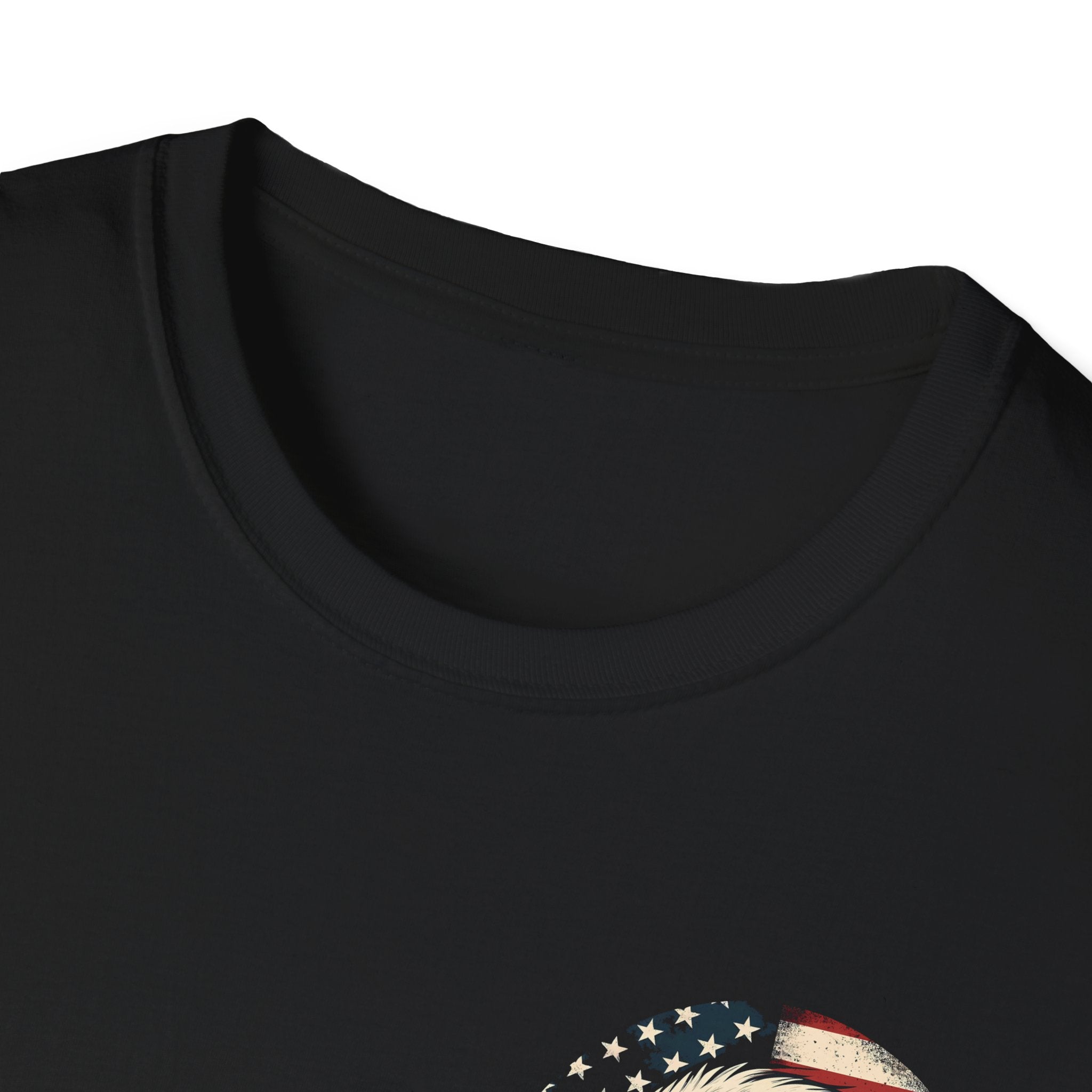 Patriotic Bald Eagle T-Shirt — American Flag Gift for Him Fourth of July Graphic Tee