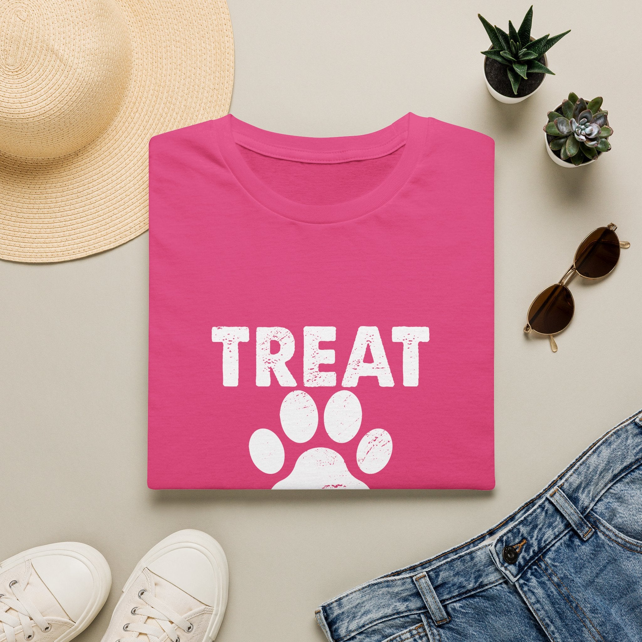 Treat Dealer T-Shirt — Funny Dog Paw Pet Lover Tee