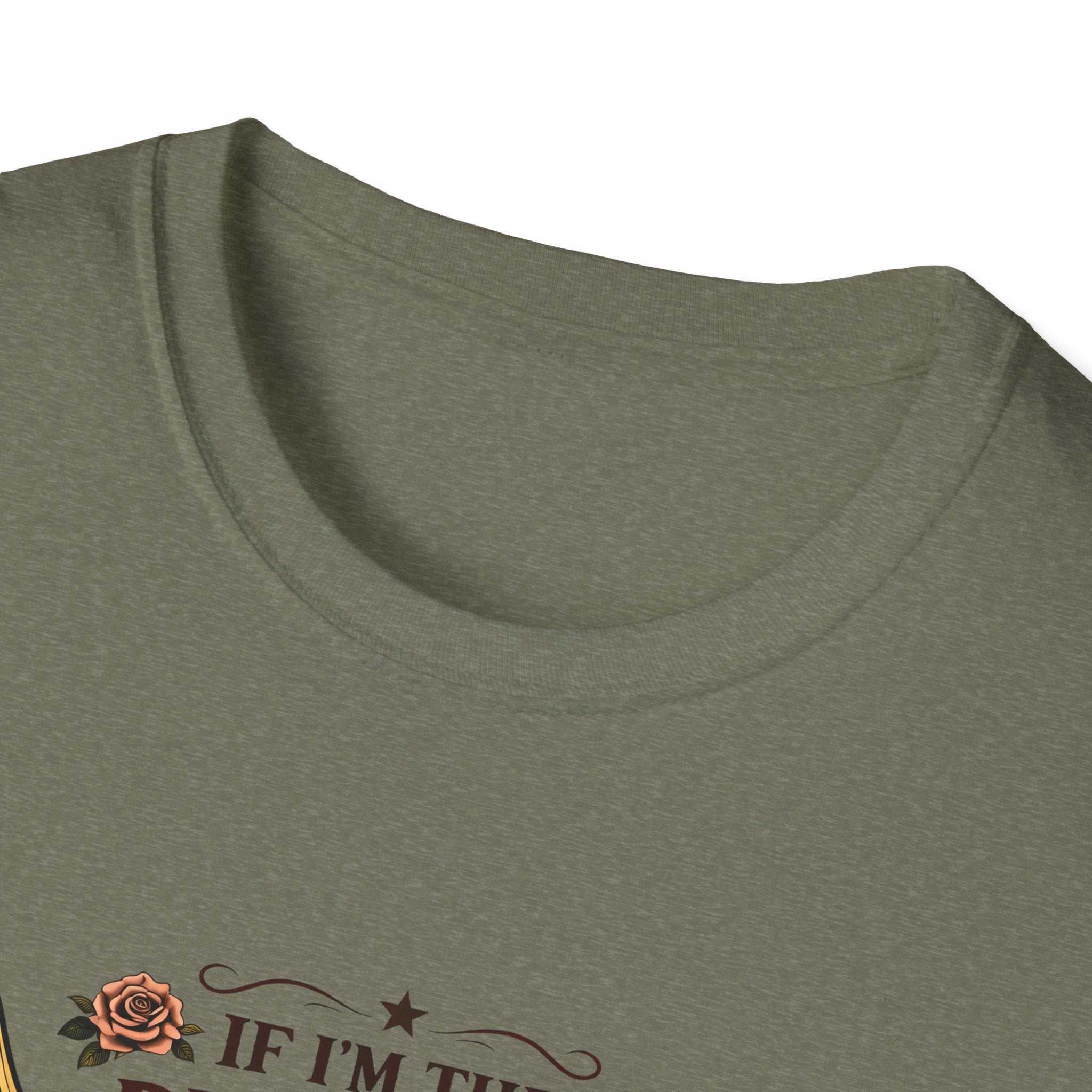 If I'm the Problem Bull Skull T-Shirt — Funny Sarcastic Western Gift for Women
