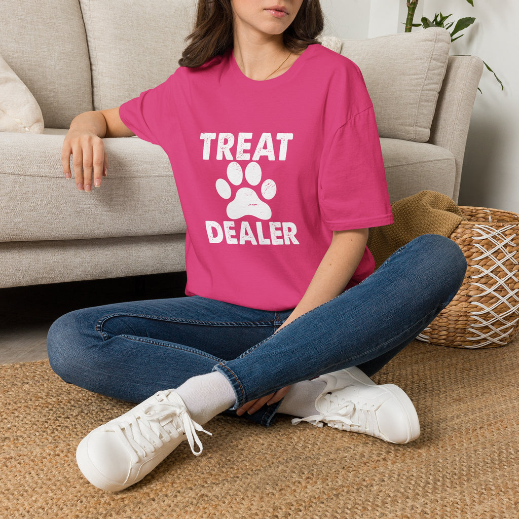 Treat Dealer T-Shirt — Funny Dog Paw Pet Lover Tee