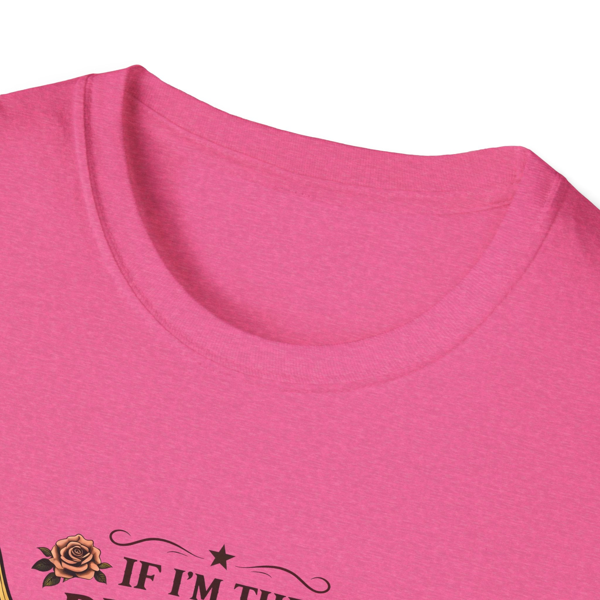 If I'm the Problem Bull Skull T-Shirt — Funny Sarcastic Western Gift for Women