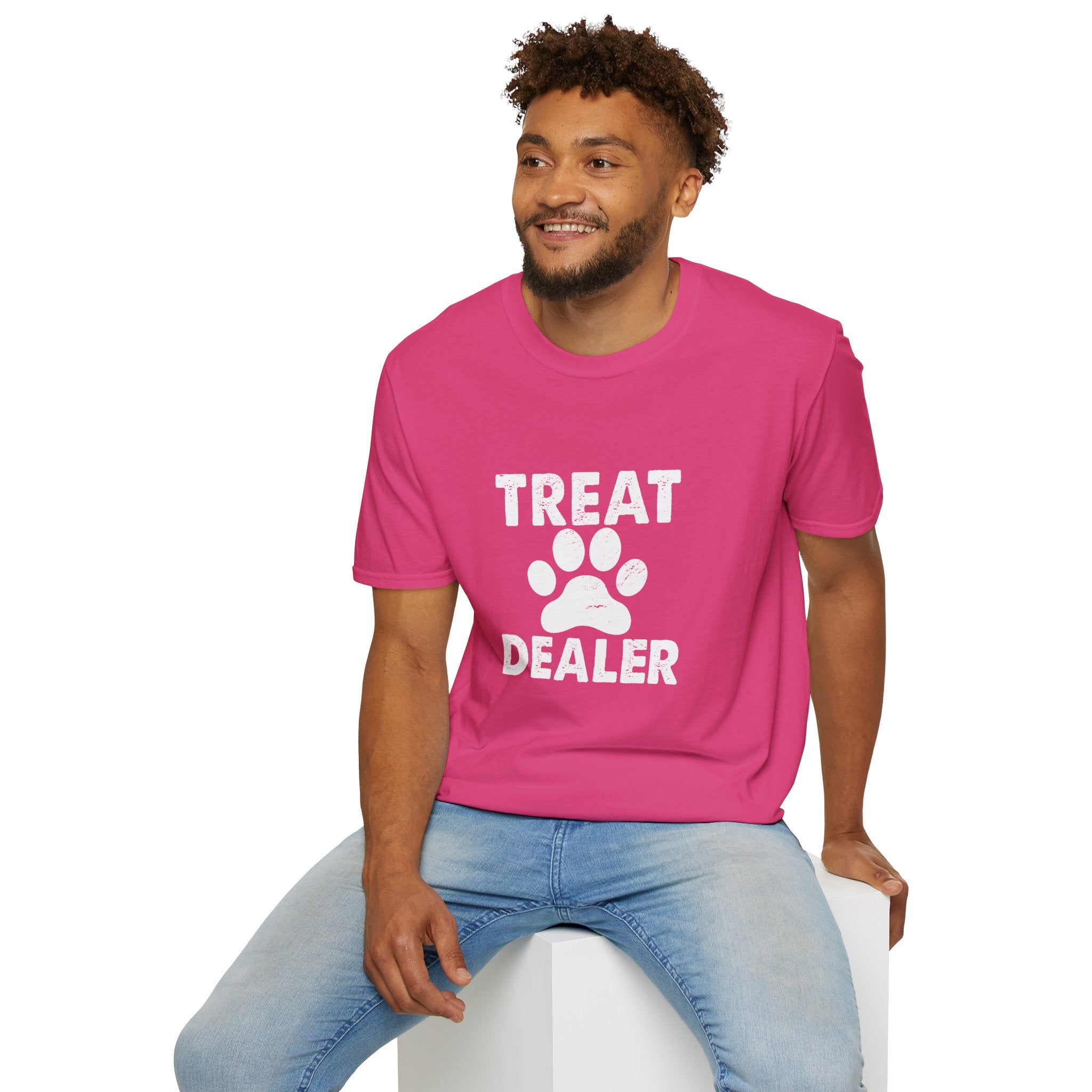 Treat Dealer T-Shirt — Funny Dog Paw Pet Lover Tee