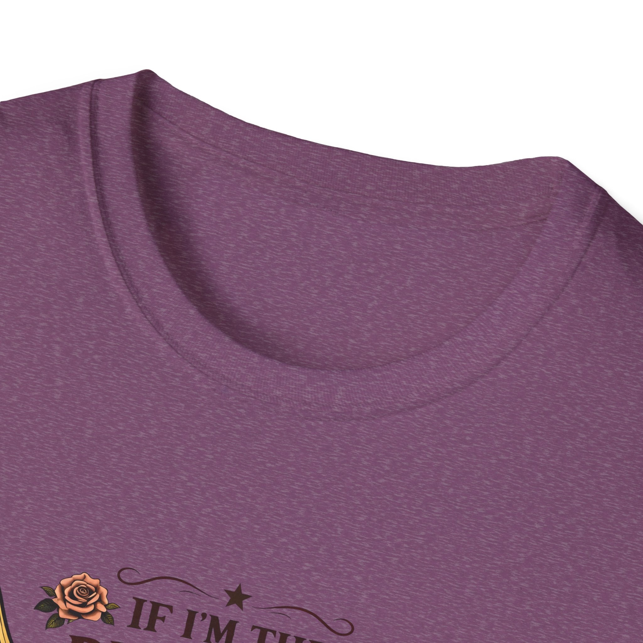 If I'm the Problem Bull Skull T-Shirt — Funny Sarcastic Western Gift for Women