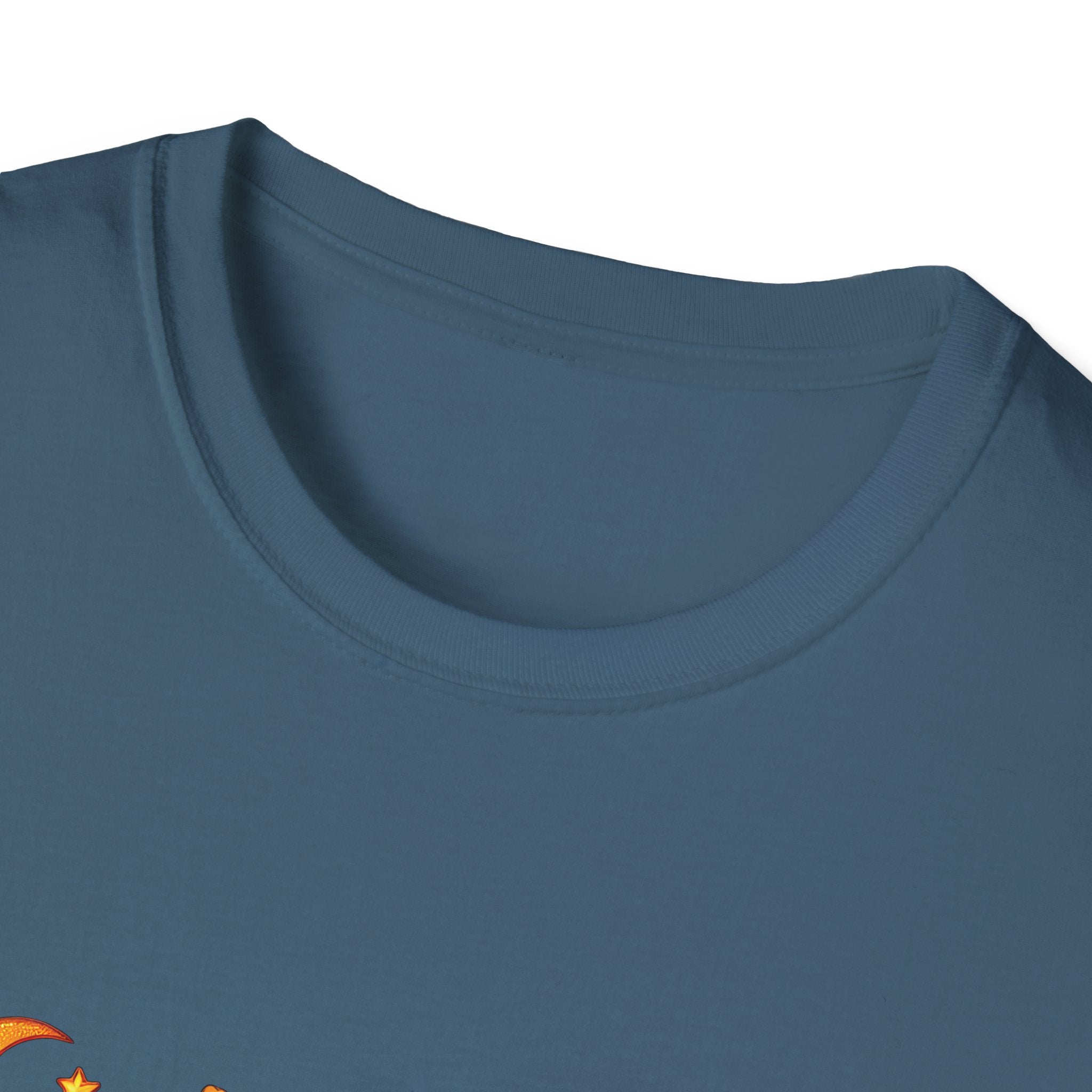 Cute Halloween Cow T-Shirt — Funny Gift for Her Candy Pumpkins & Kitty Costume Tee